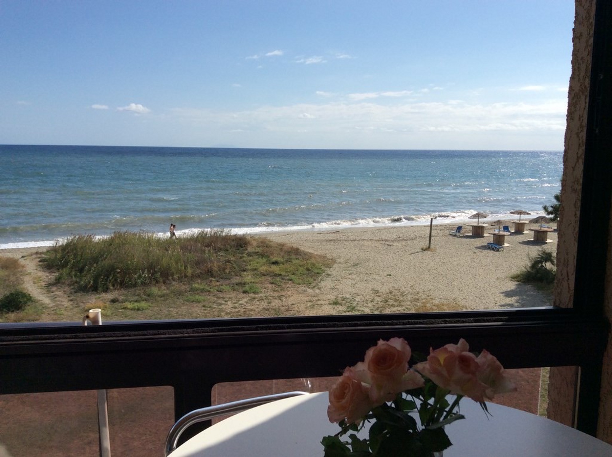 sea view apartment, air-conditioned wifi on the second floor