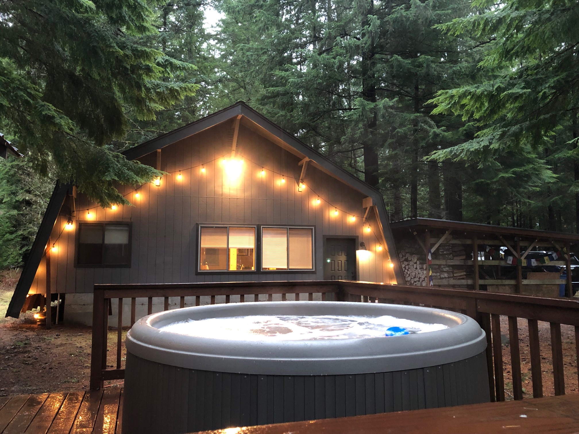 Secluded Mt. Rainier Cabin With New Hot Tub Cabins for Rent in