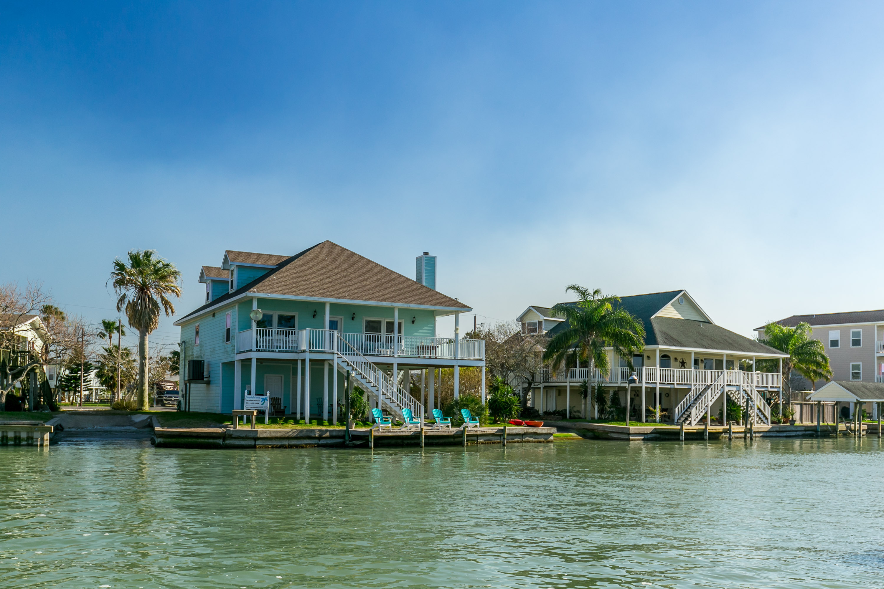 Best View Waterfront Home Houses for Rent in Rockport, Texas, United