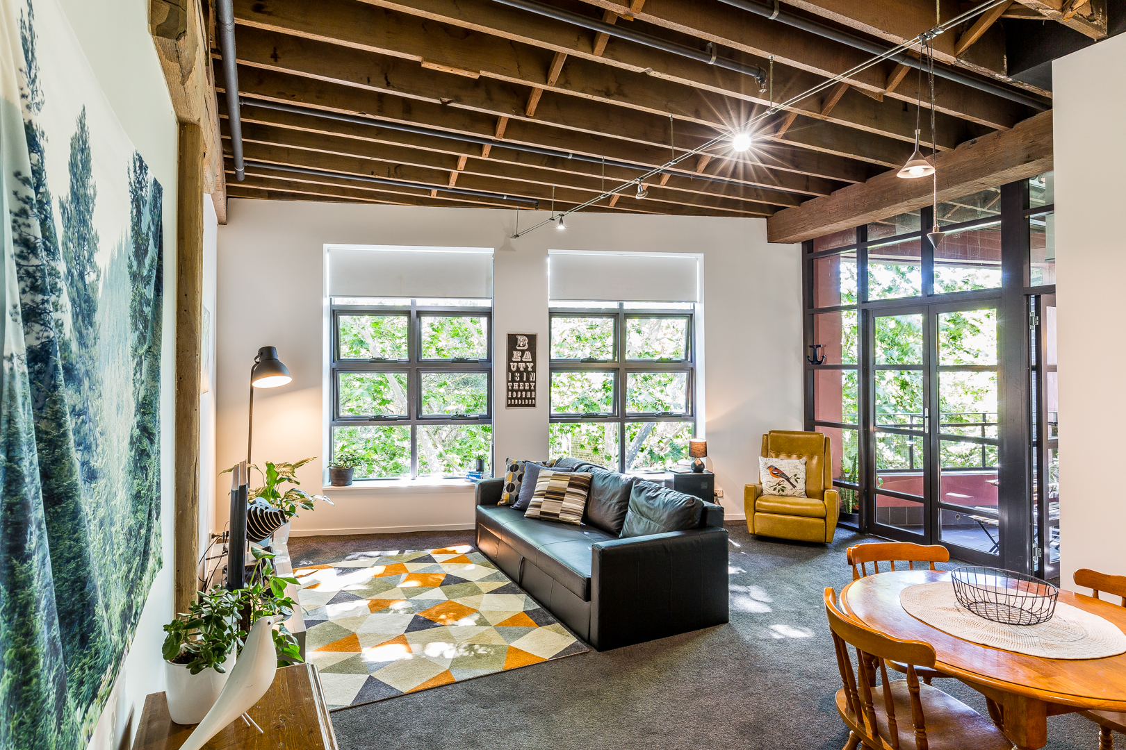 Tree Top View Warehouse Apartment