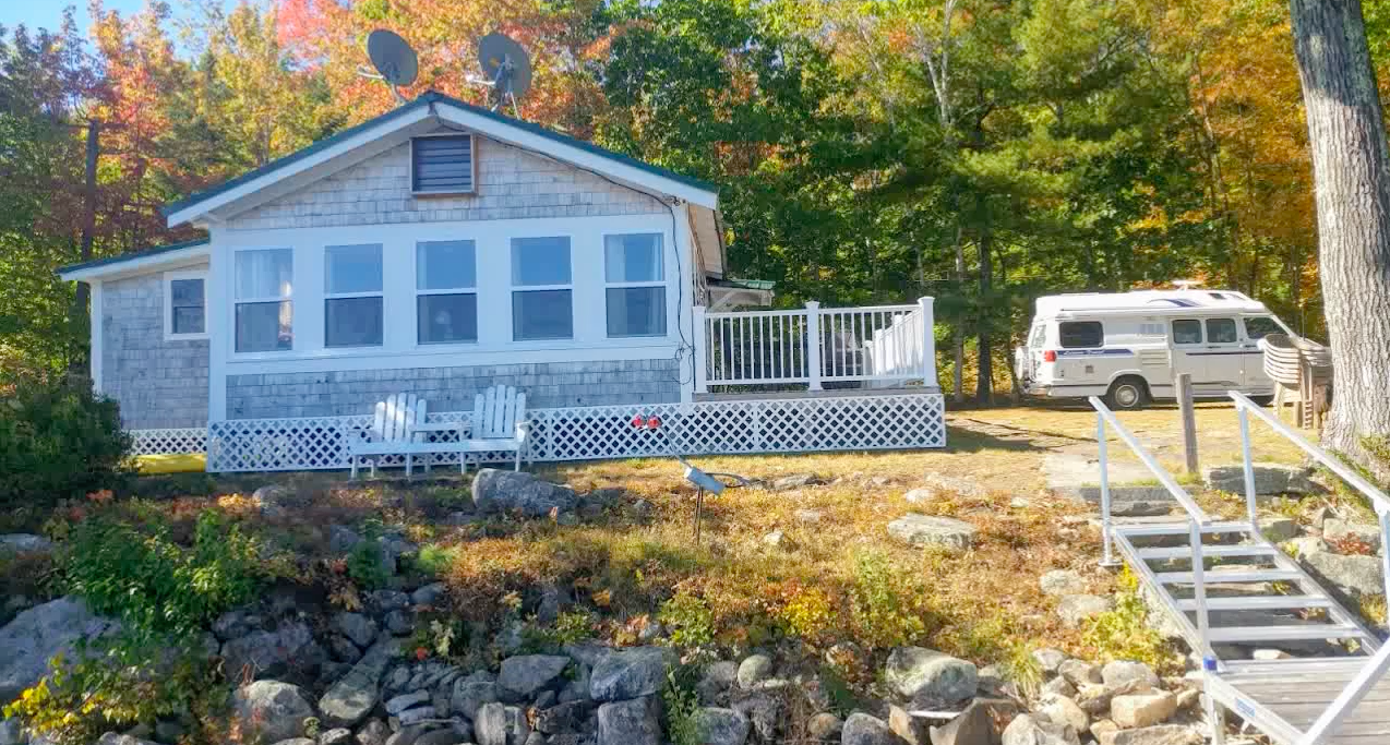 Lake St. George Liberty, Maine Private Shorefront