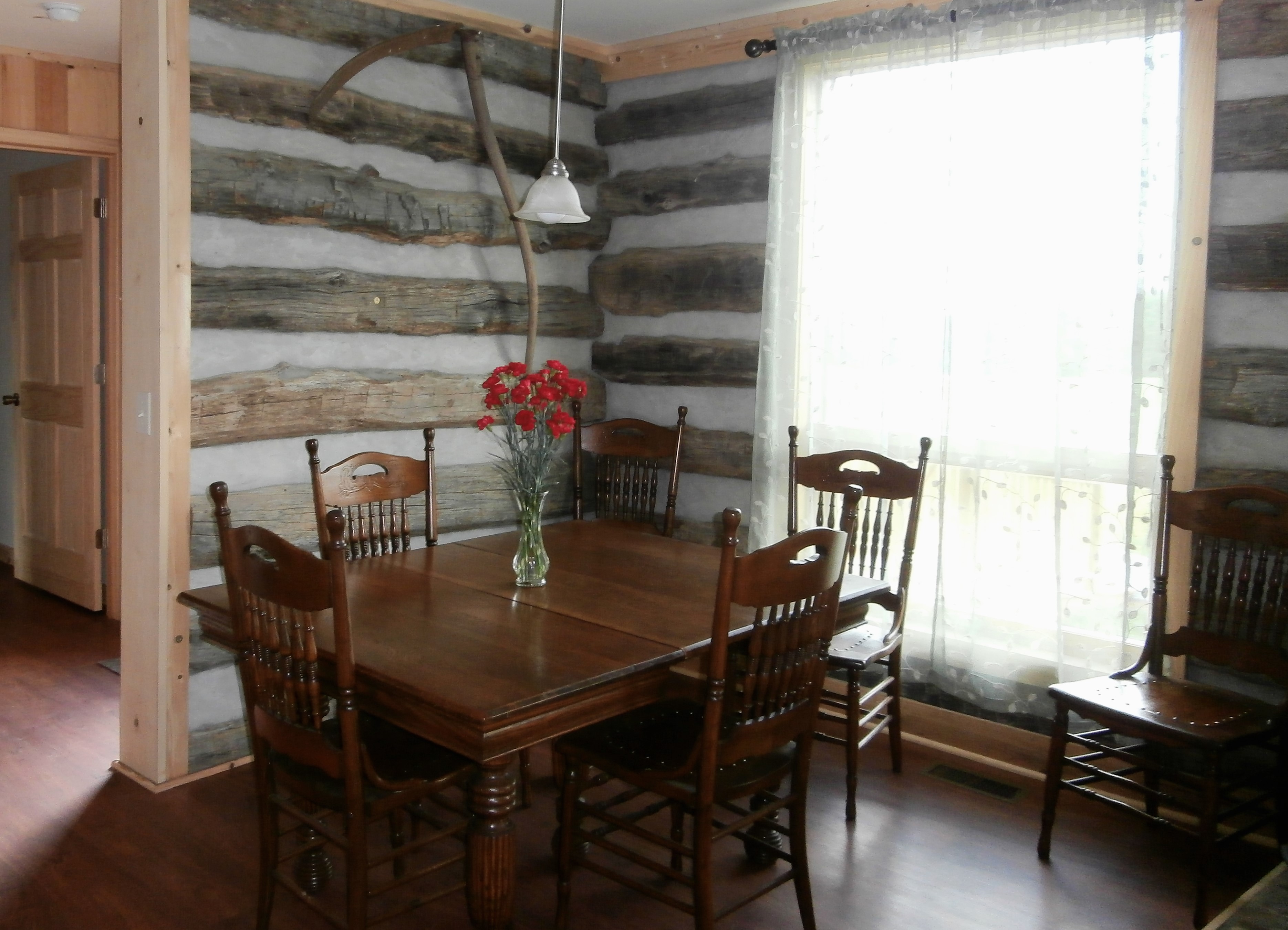 Pilot Mtn Private Handmade Log Cabin for 6 Cabins for Rent in Pilot