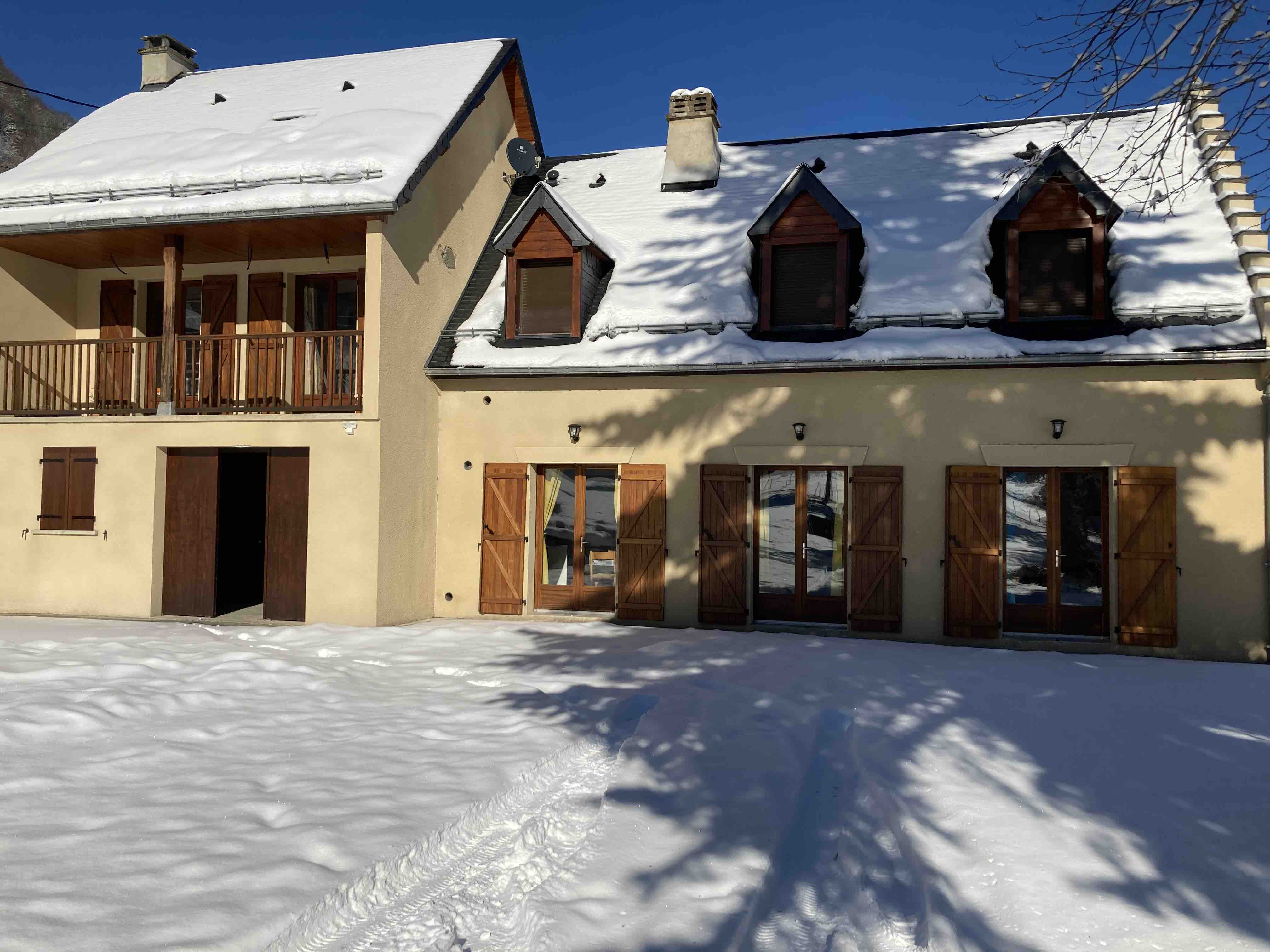 House type chalet valley campan