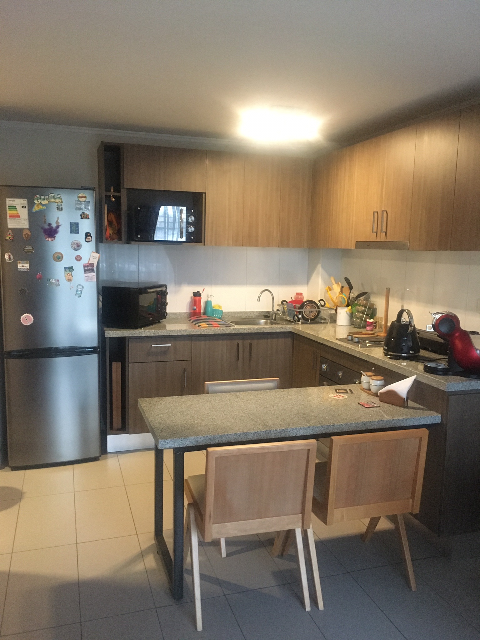 Full and equipped department; 1 bedroom.