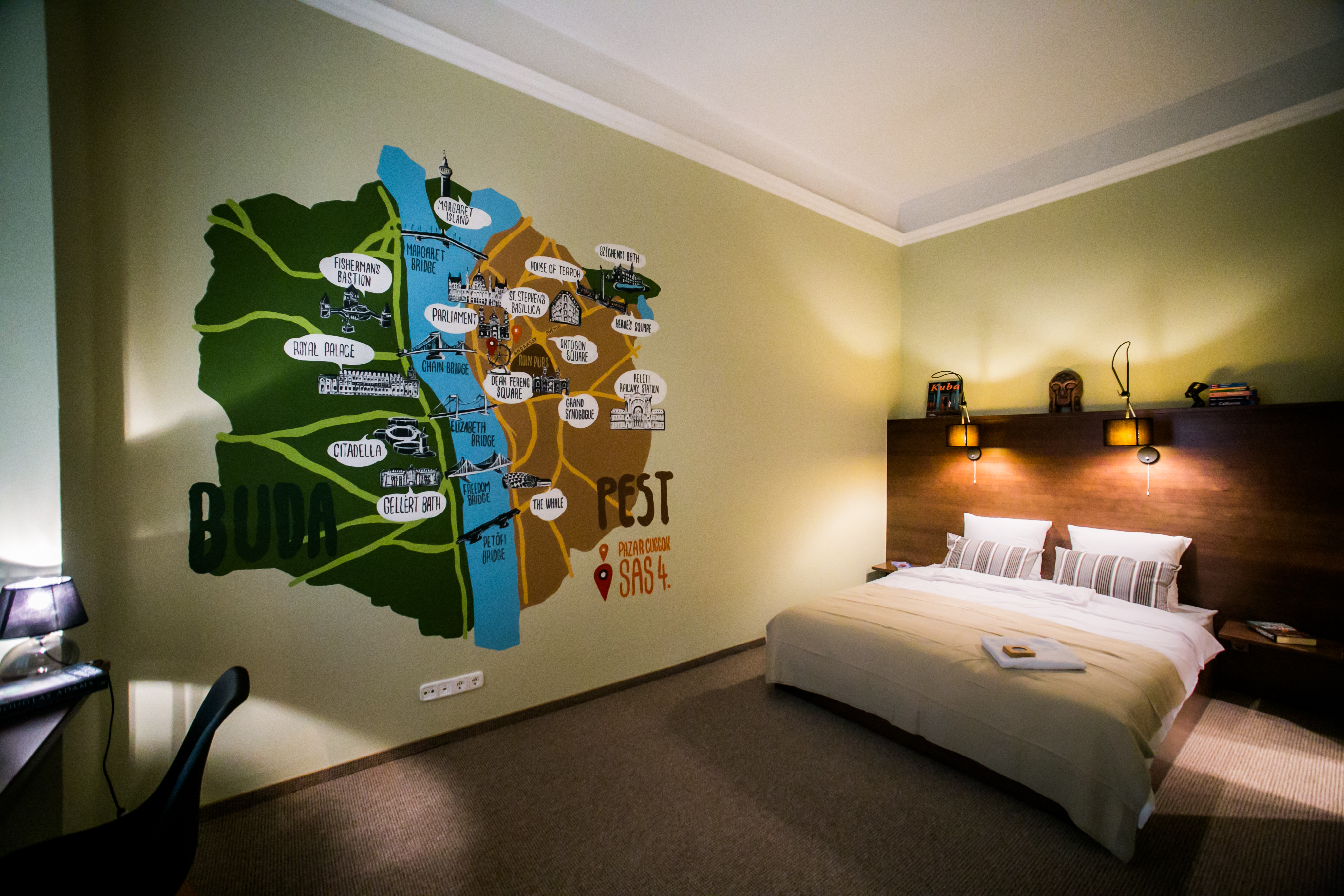Two bedrooms, very central, AirCon, 450Mbits WiFi