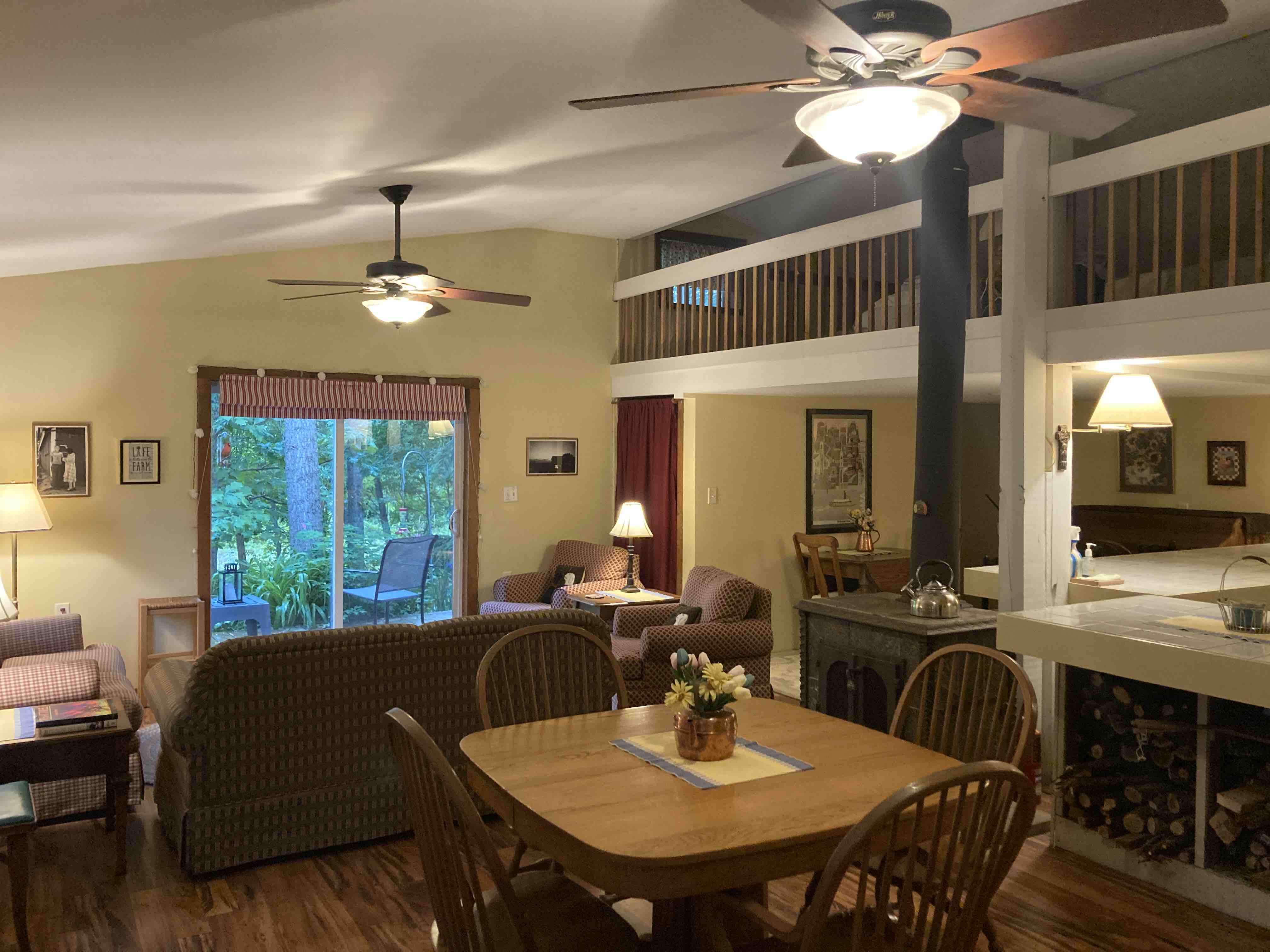 Creekside Cottage farm stay nice for two to six.