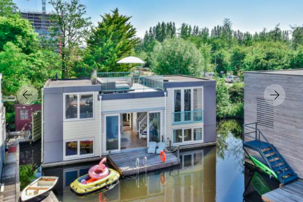 SUNNY-Kayak-sup-All in Amsterdam Centrumwatervilla โ Amsterdam stay