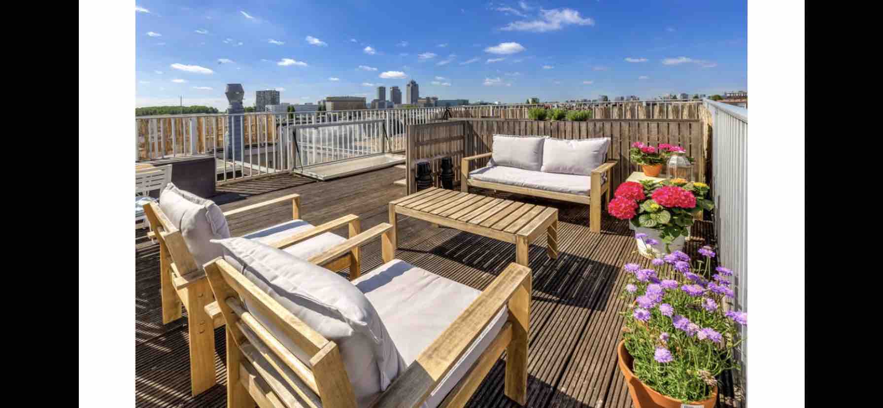 Cosy & colorful apartment with rooftop terrace — Amsterdam stay
