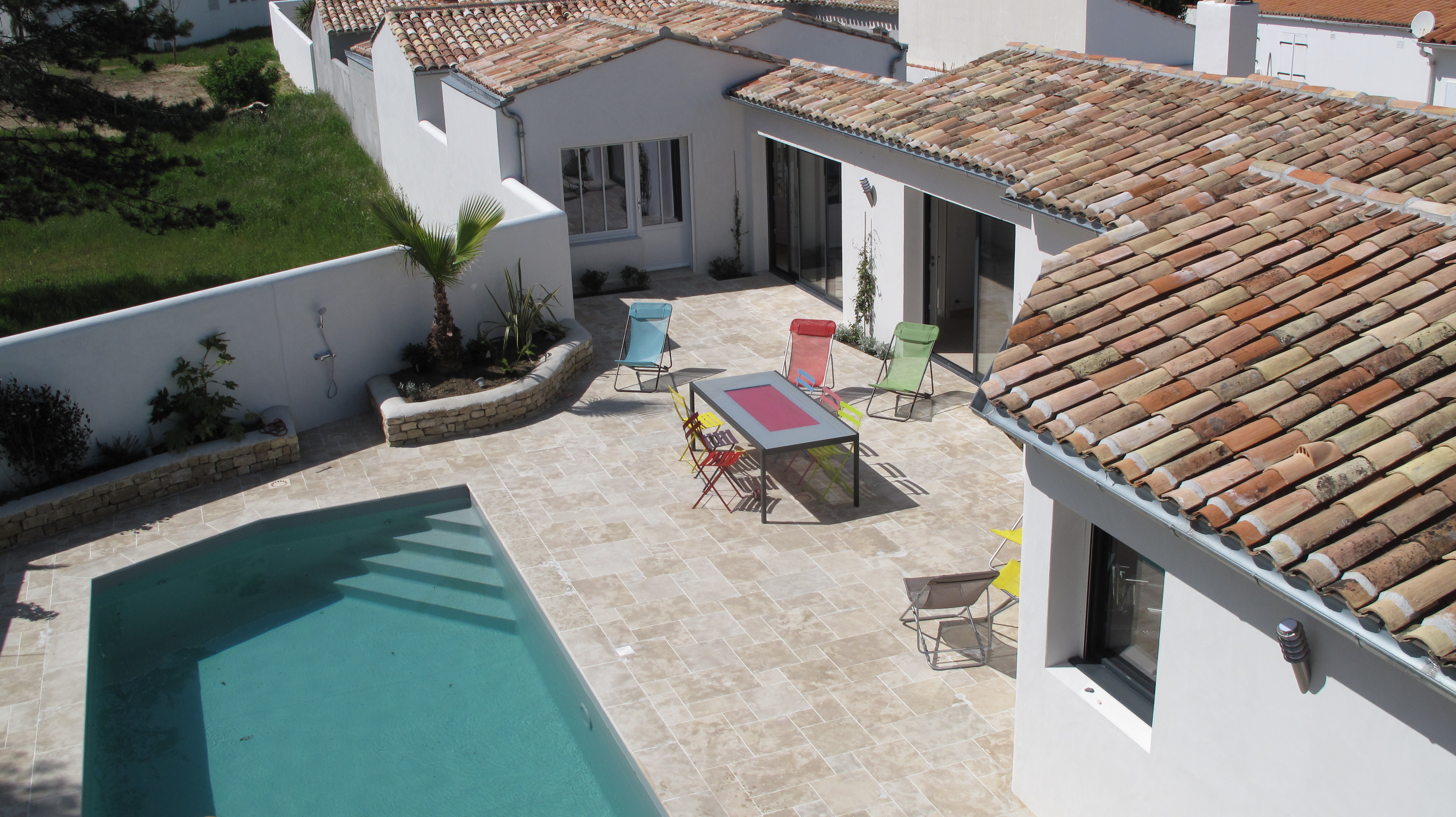 Maison La Couarde great villa near beach :10 pers