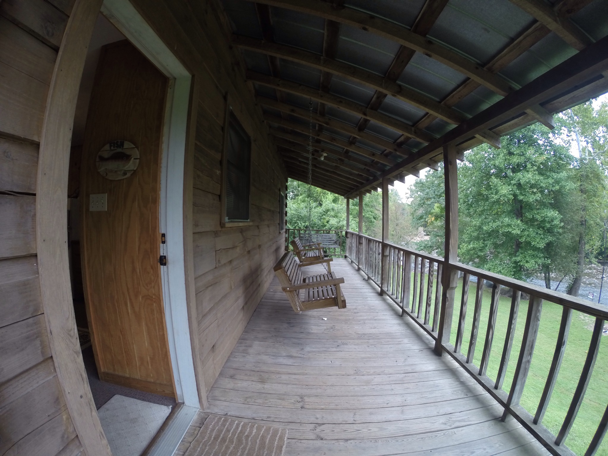 Riverfront Log Cabin in Townsend Cabins for Rent in Townsend