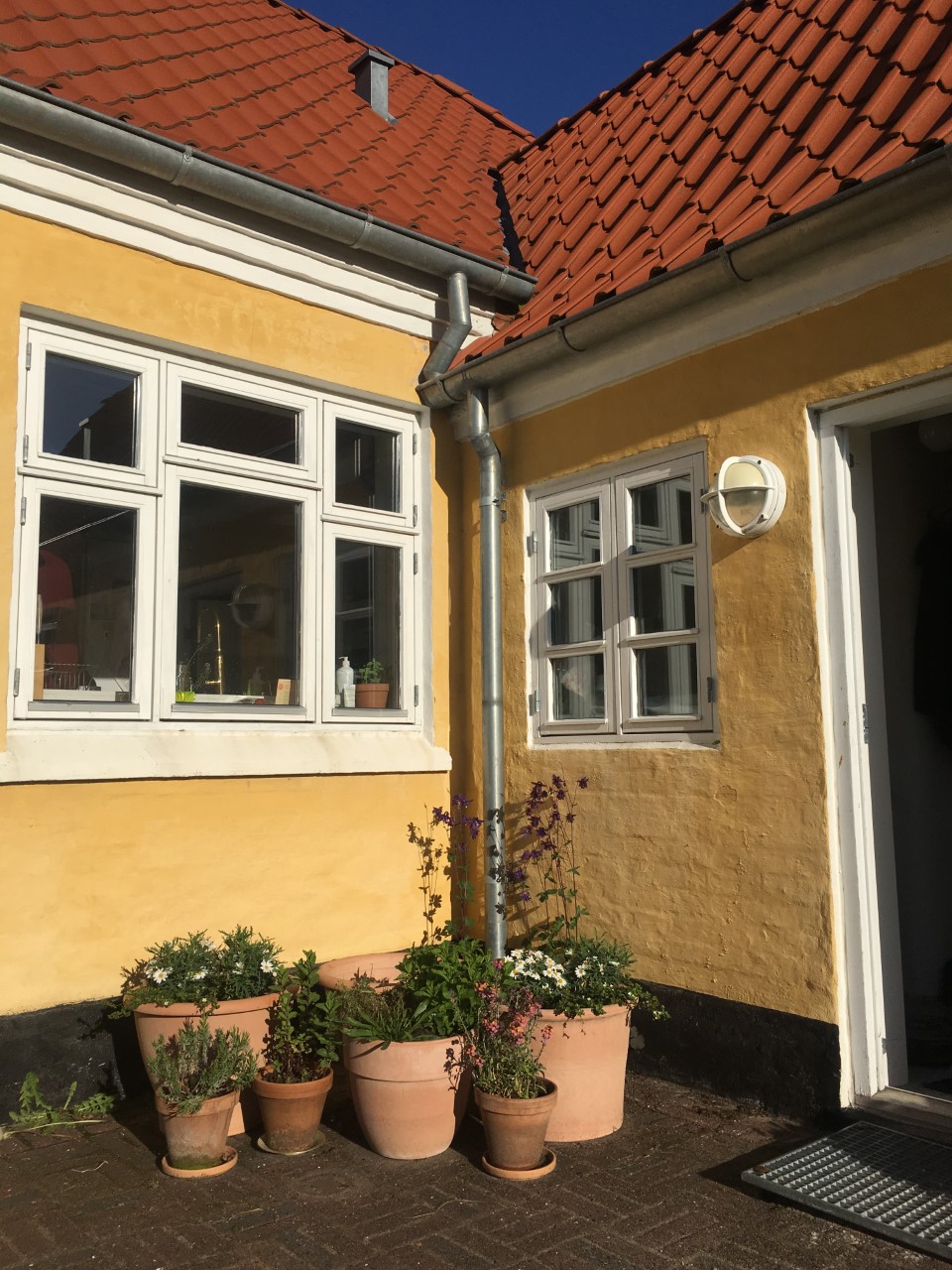 Yellow artist house 600 meters from Tversted Beach