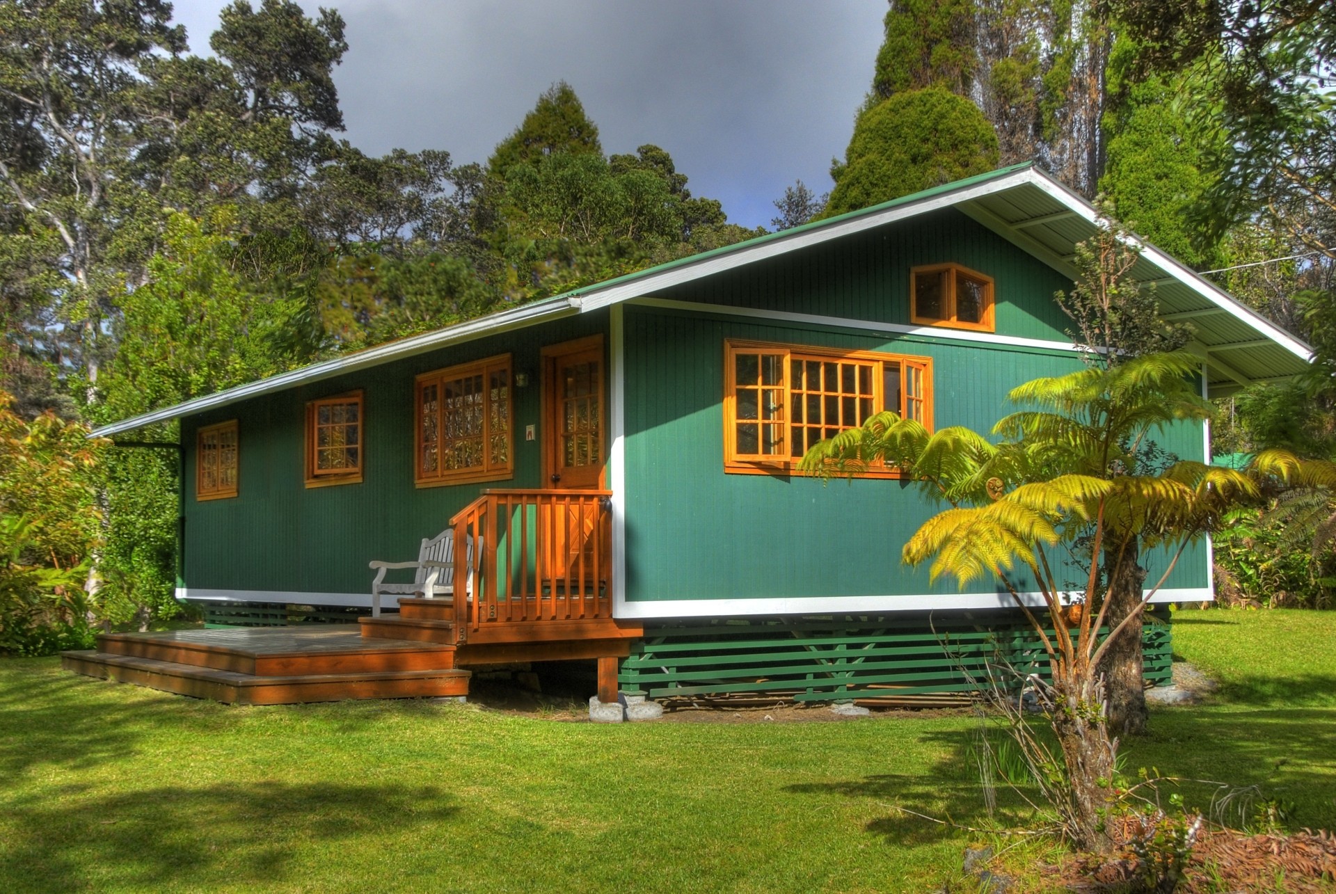 Haunani House in Volcano Village Houses for Rent in Volcano, Hawaii