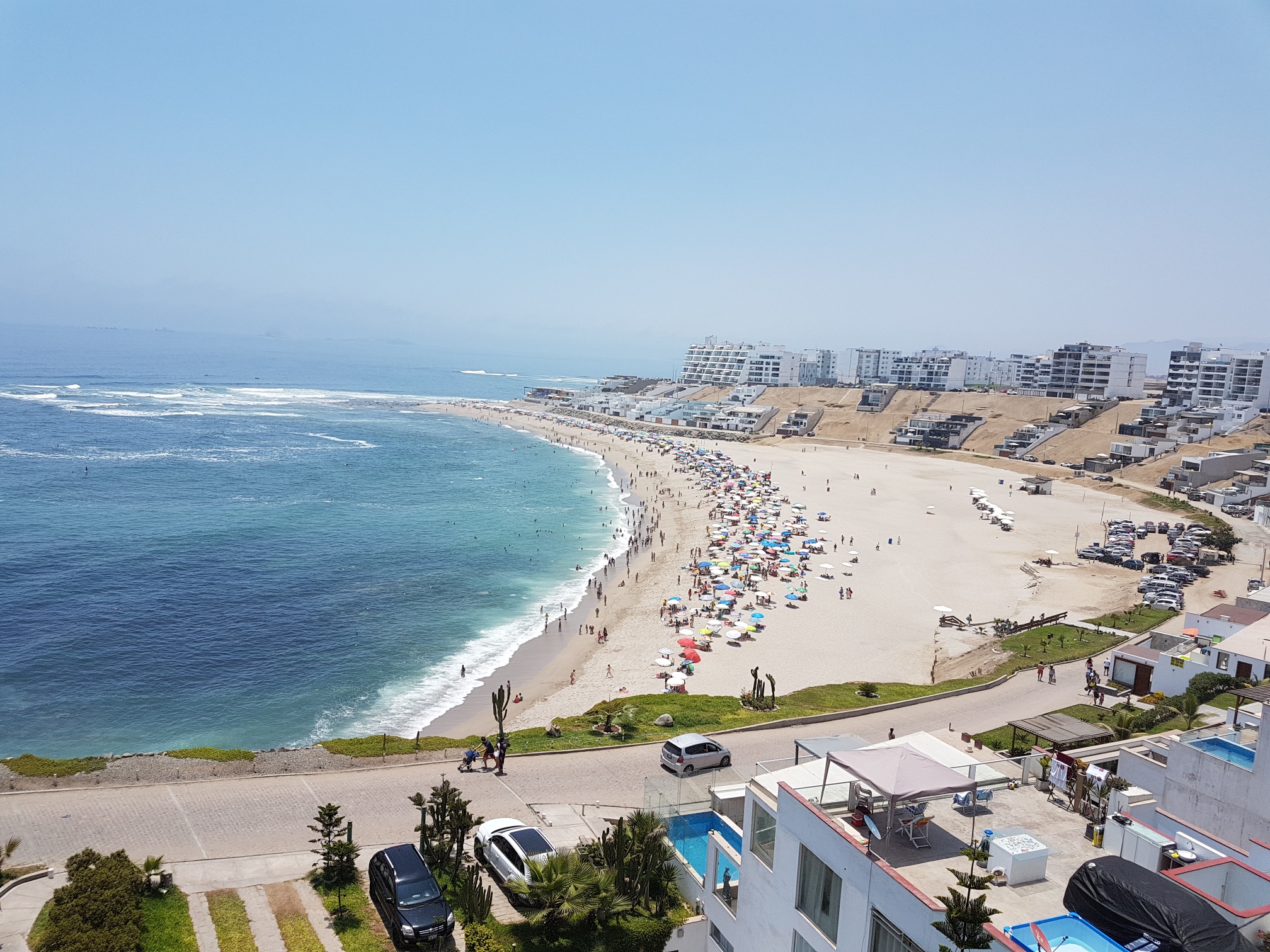 Vista al mar Lima Sur, Playa Señoritas Departamentos en renta en