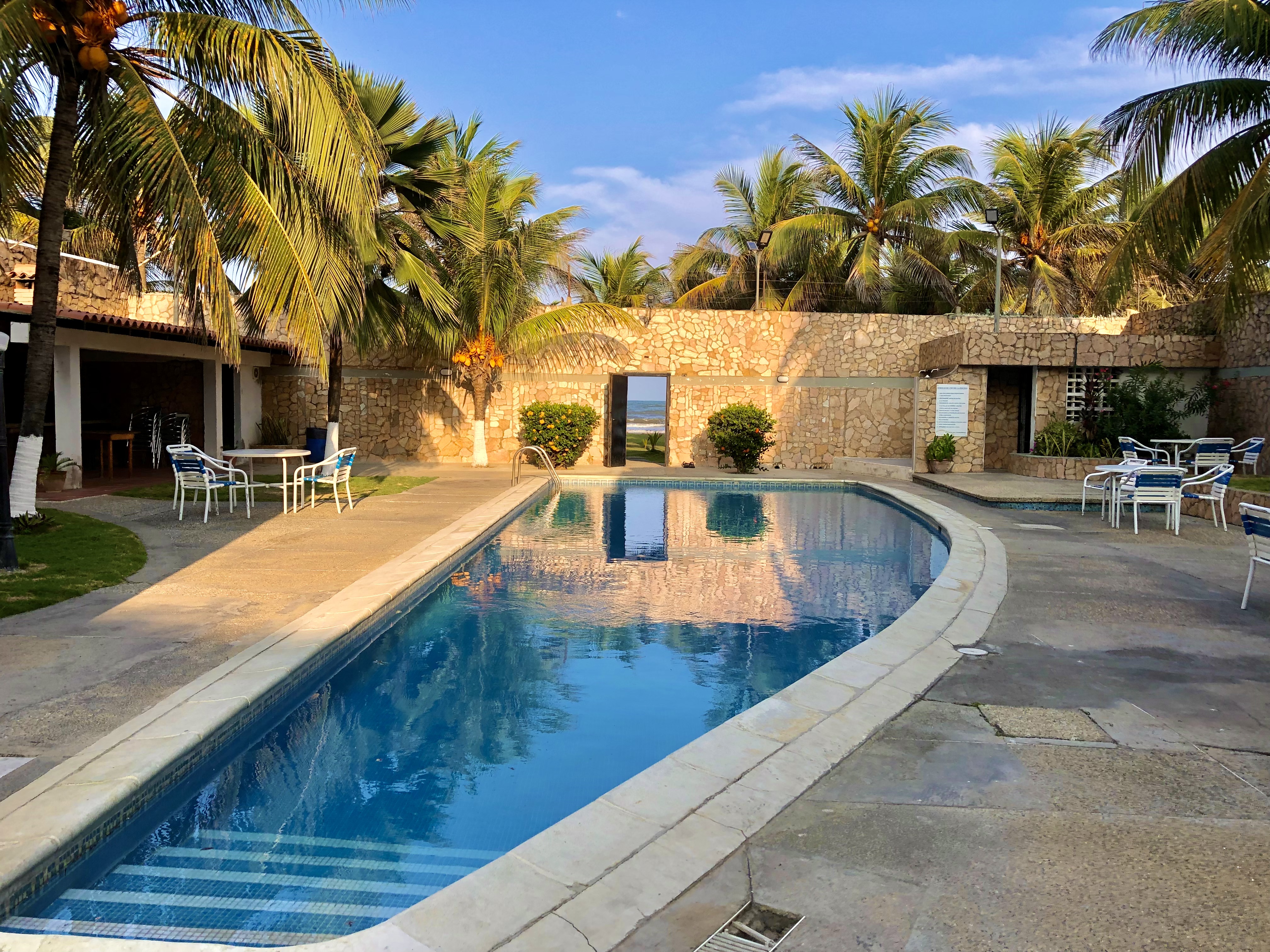 Beach front house with Wifi in Tucacas