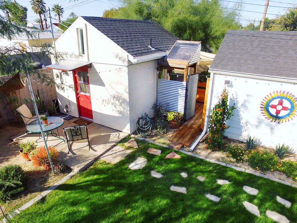 Lofted Casita in Historic Central Phoenix Guesthouses for Rent in