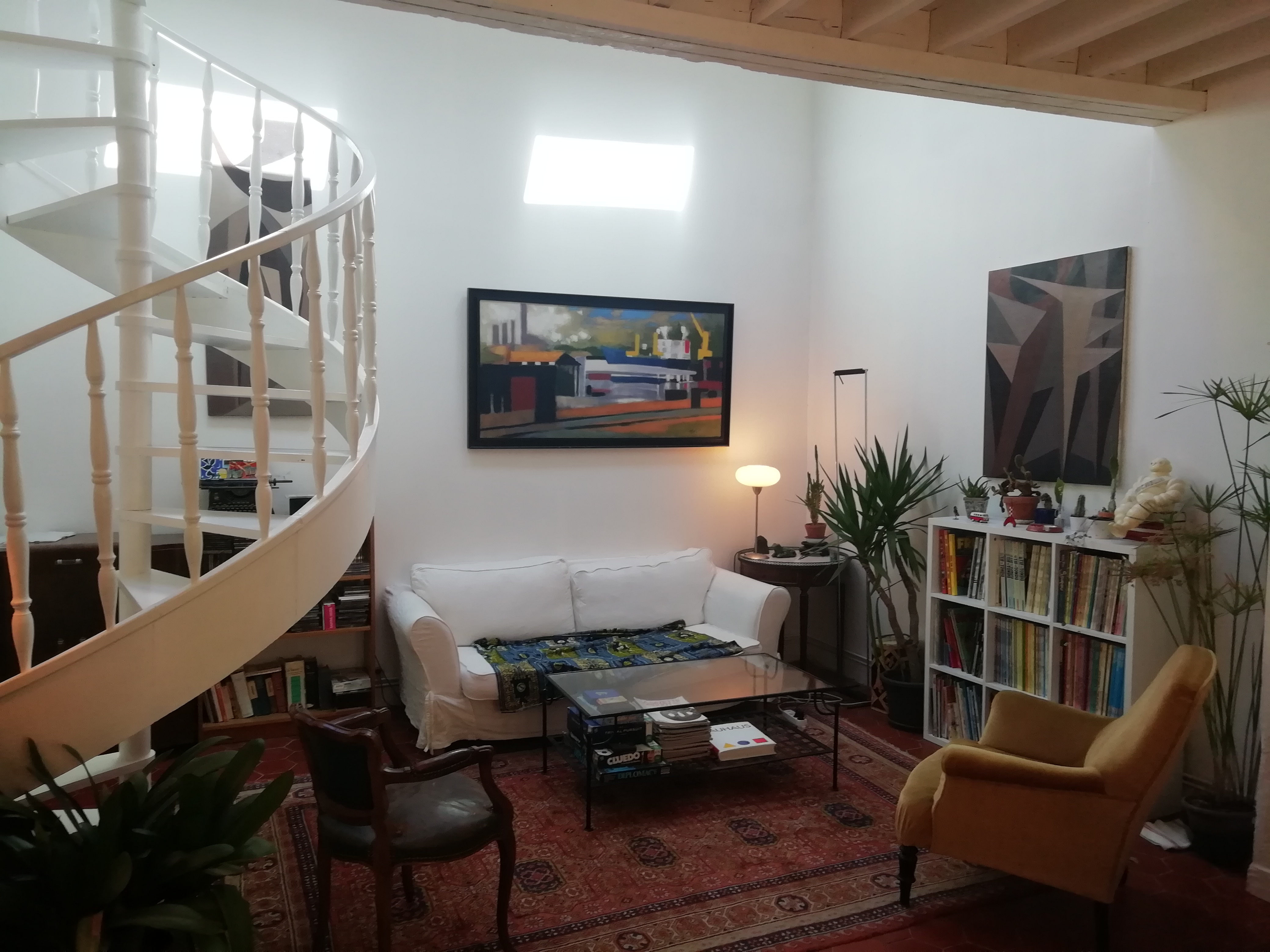 Loft house near sea
