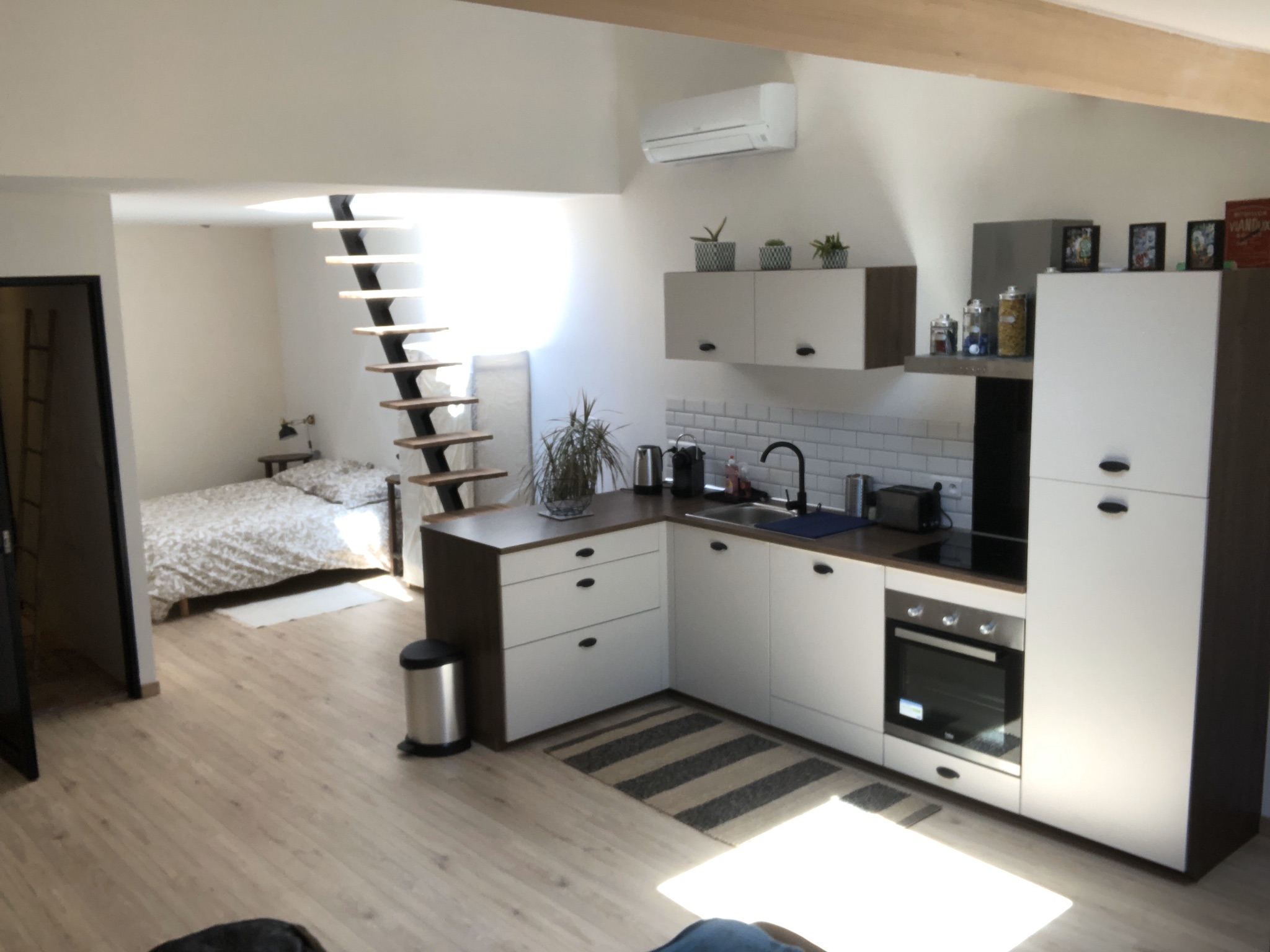 Apartment 45m2 a two steps to the beach.