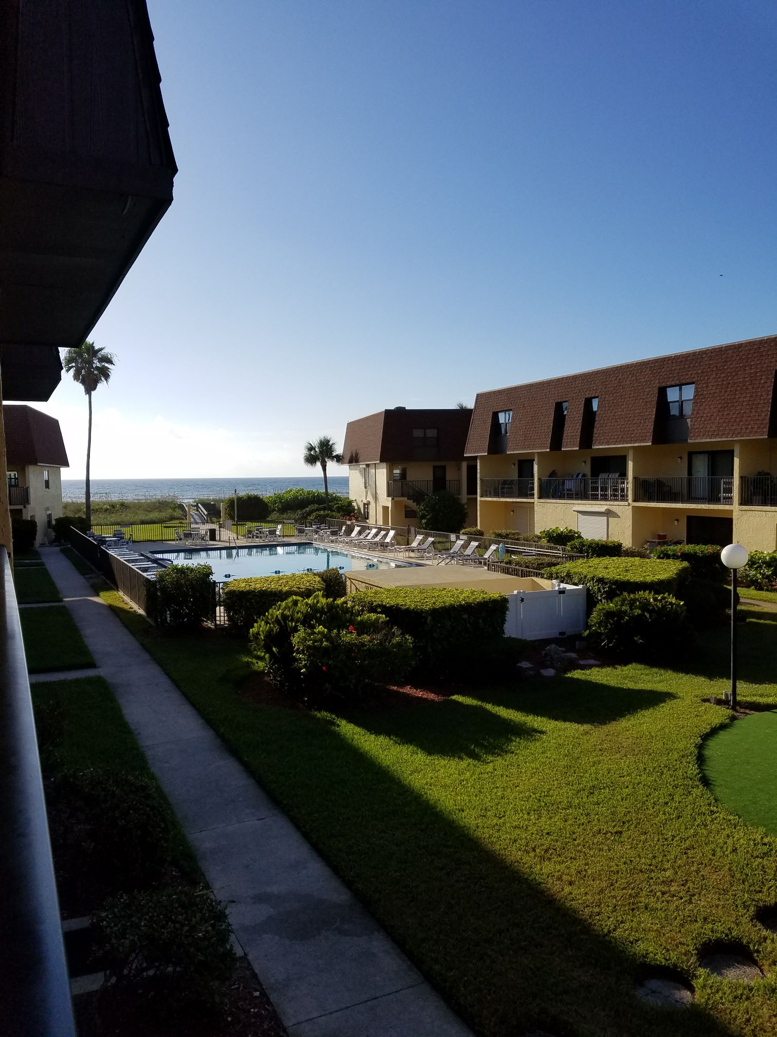 Cocoa Beach Club Unit 222 Ocean View condo Condominiums for Rent in