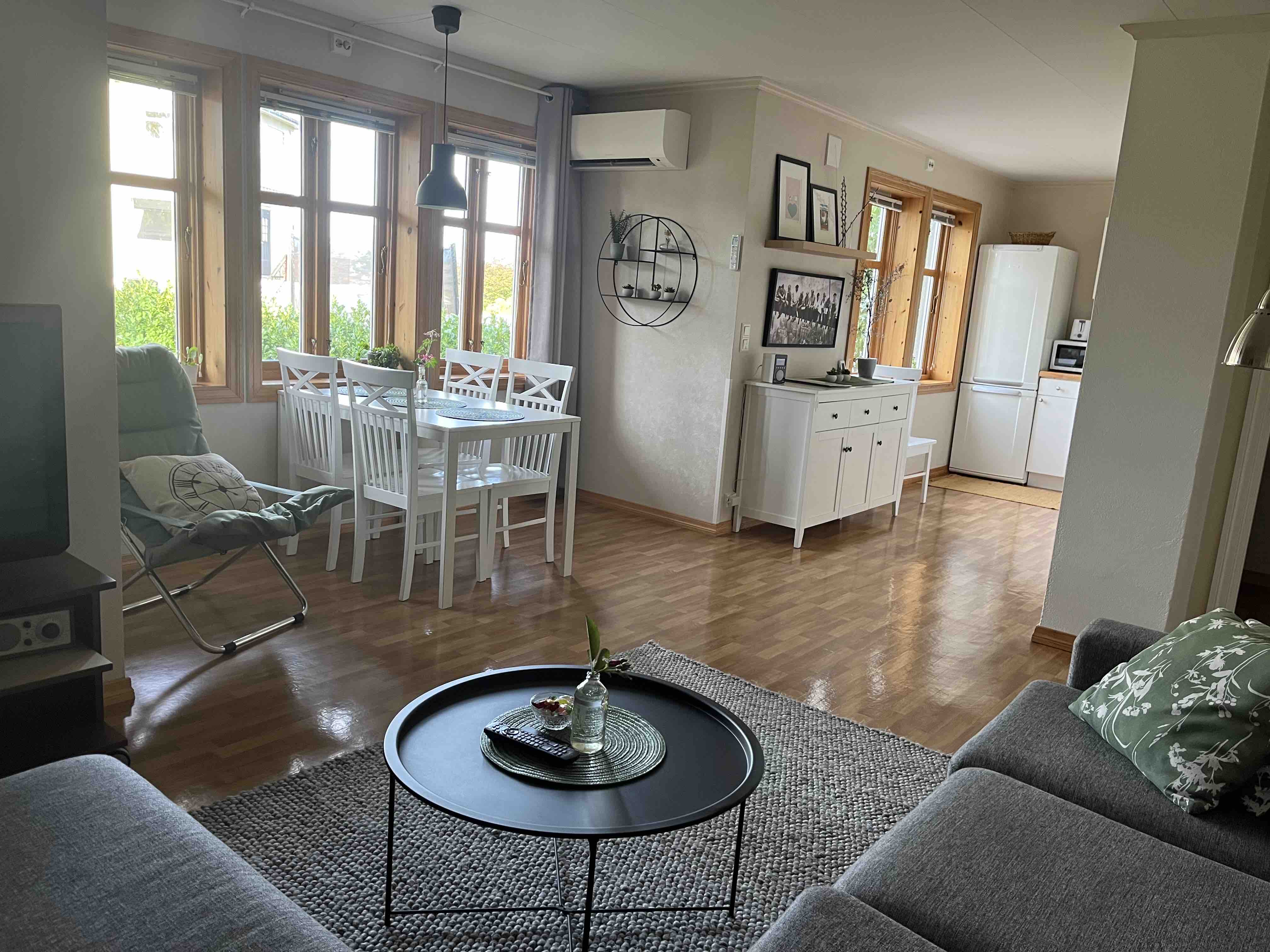 Pedestrian apartment within walking distance of Leirvik city center