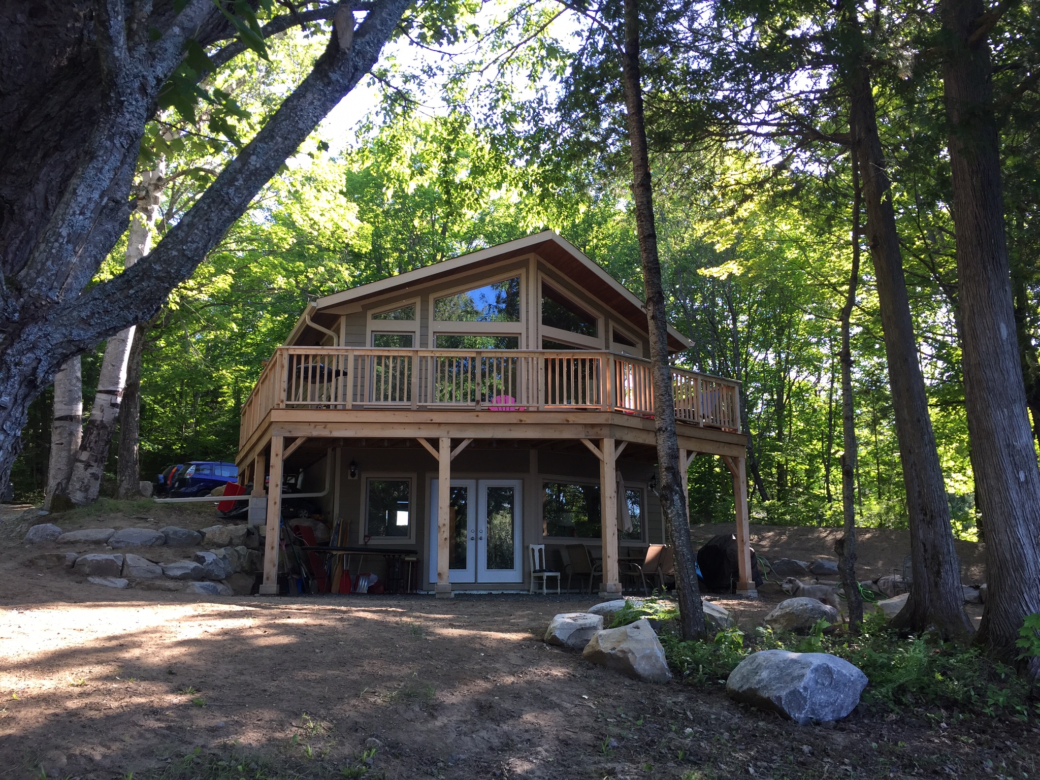 New lakefront cottage near Huntsville, Muskoka Cabins for Rent in