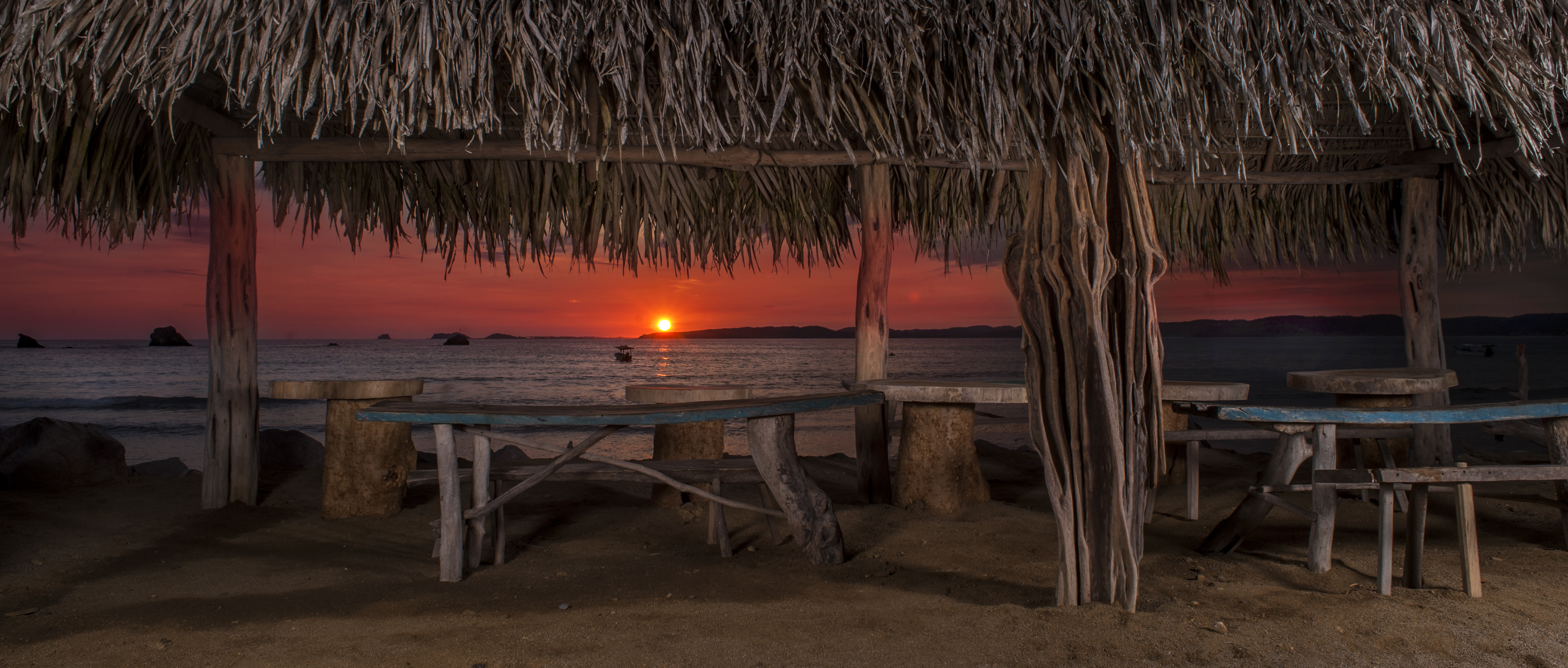 Crocodile Bar and Cabañas: Room 3, beachfront
