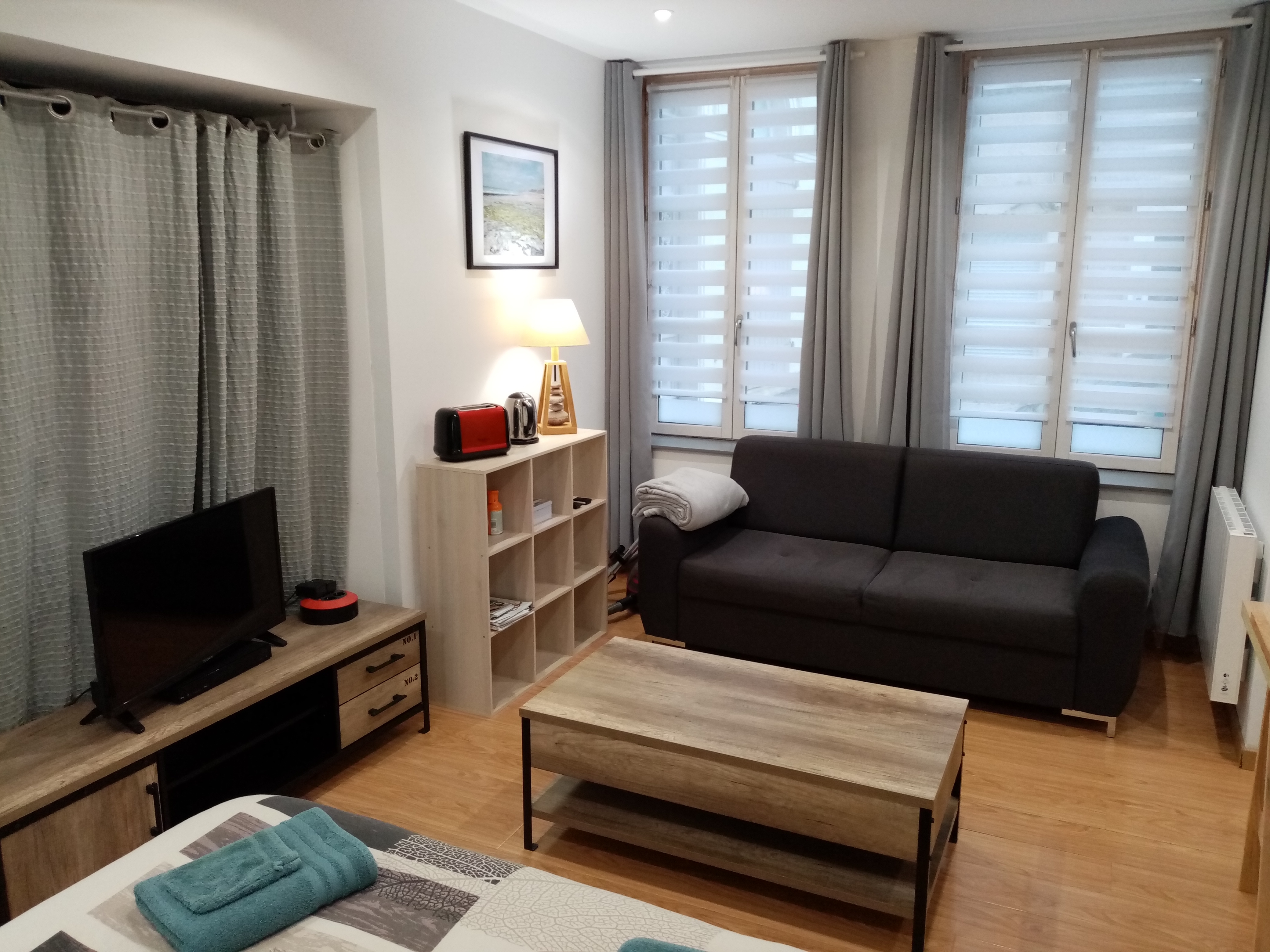 Studio at the foot of the ramparts+ private parking