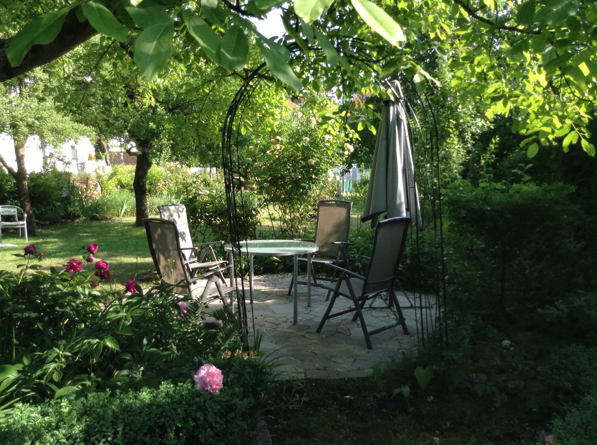 Quiet ground floor apartment in the city center