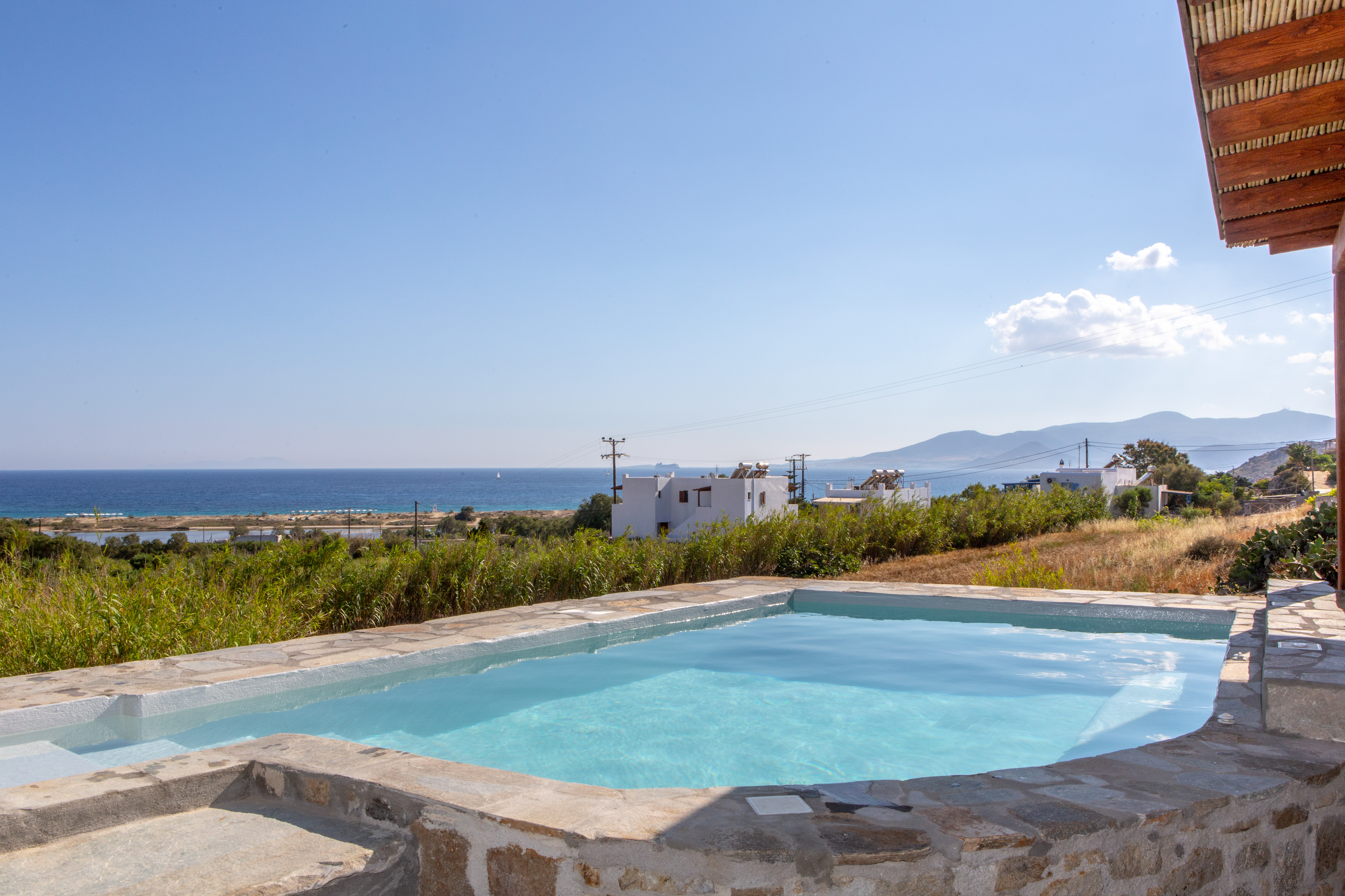 My Vintage Home, Private pool - Sea View, Naxos