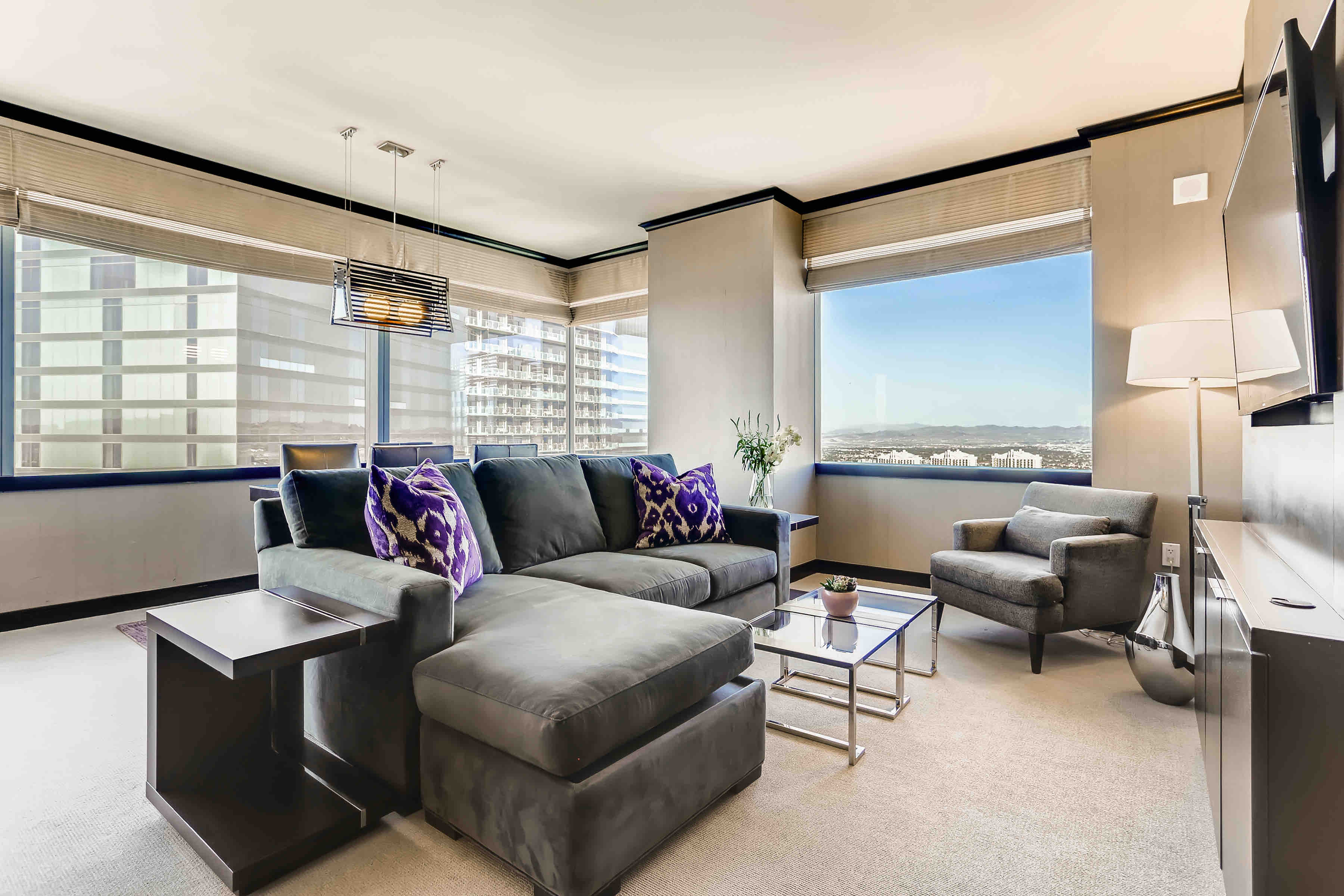 Vdara Skysuite Penthouse Panoramic Stripview 1bd Las Vegas Nv Airbnb