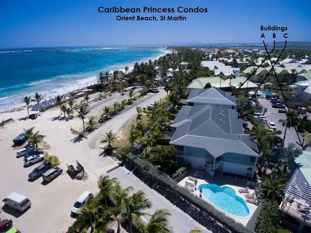 Princess Anaelle direct plage Orient Bay, spacieux