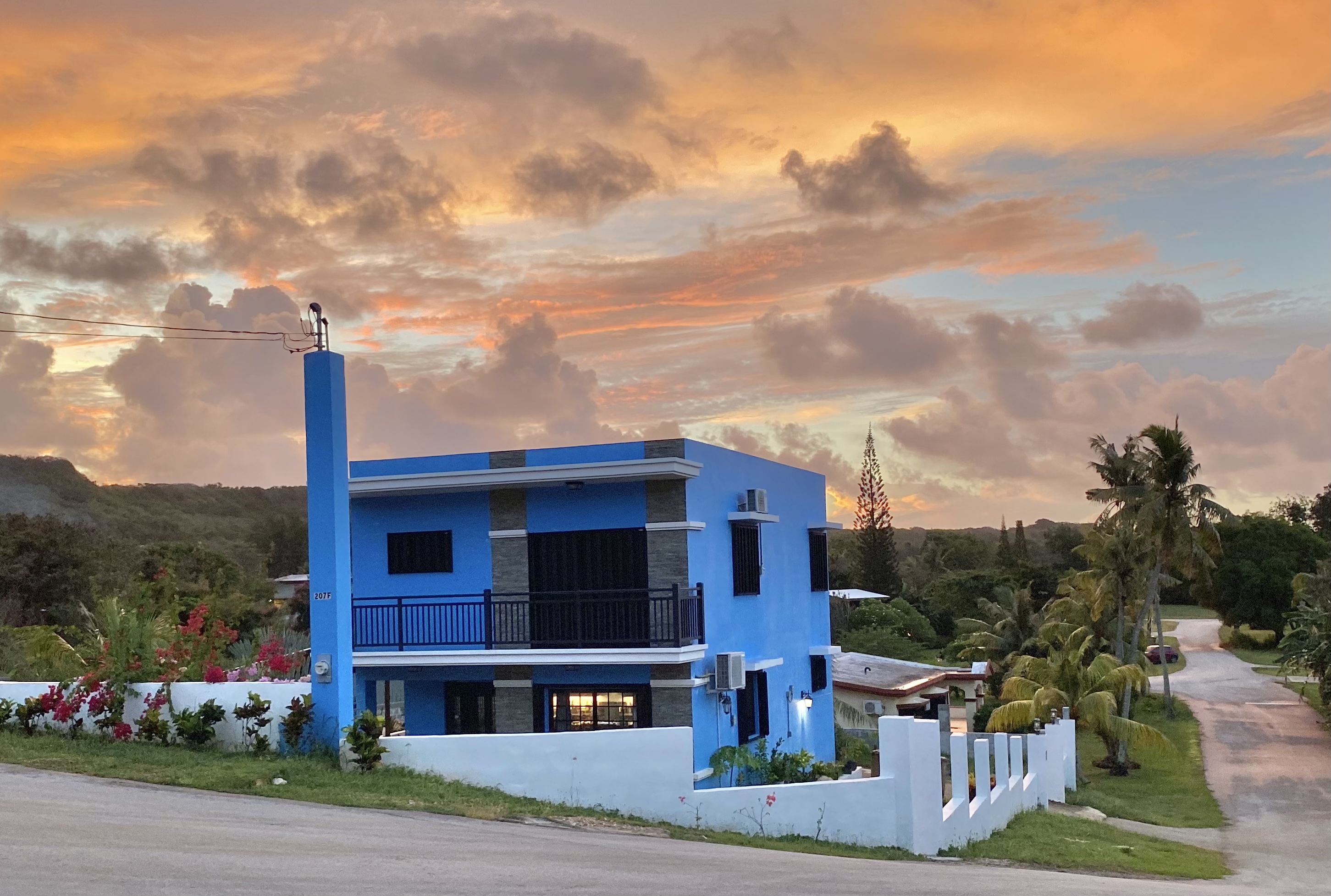 Entire Property with Patio & Oceanview.