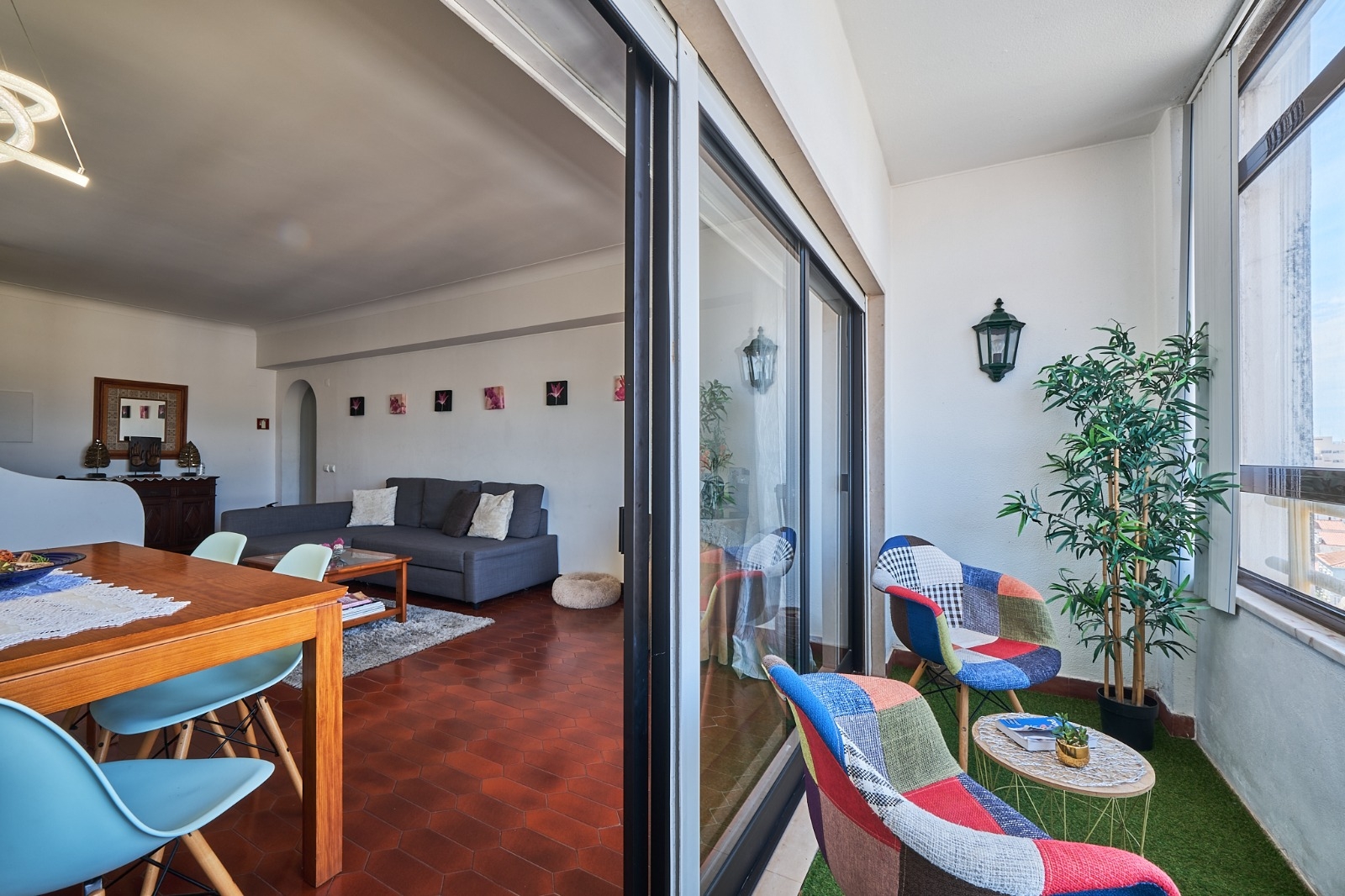 2 bedroom Ocean View Caparica 20min Lisbon Center