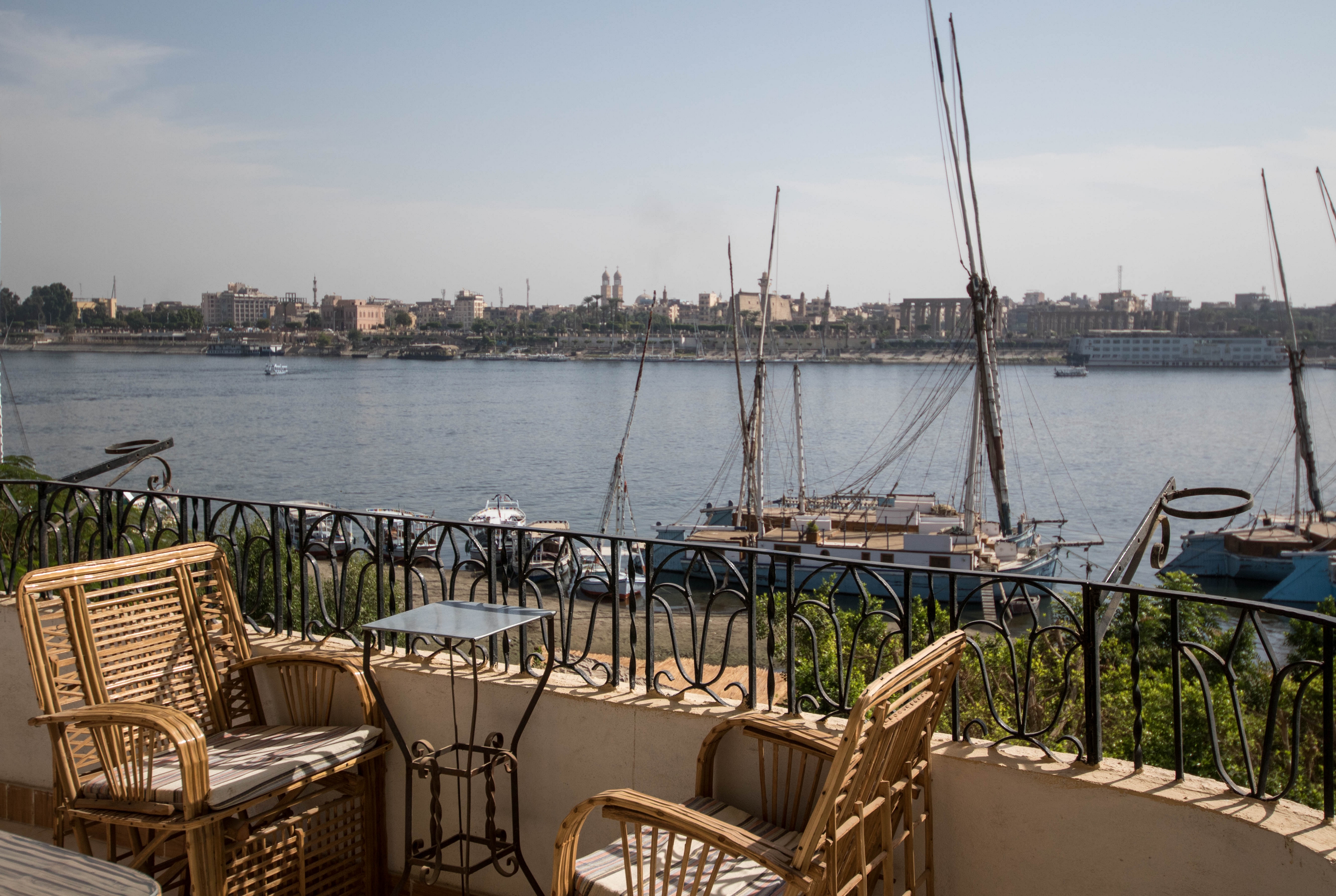 Nile view Panoramic & Temple, Hagag