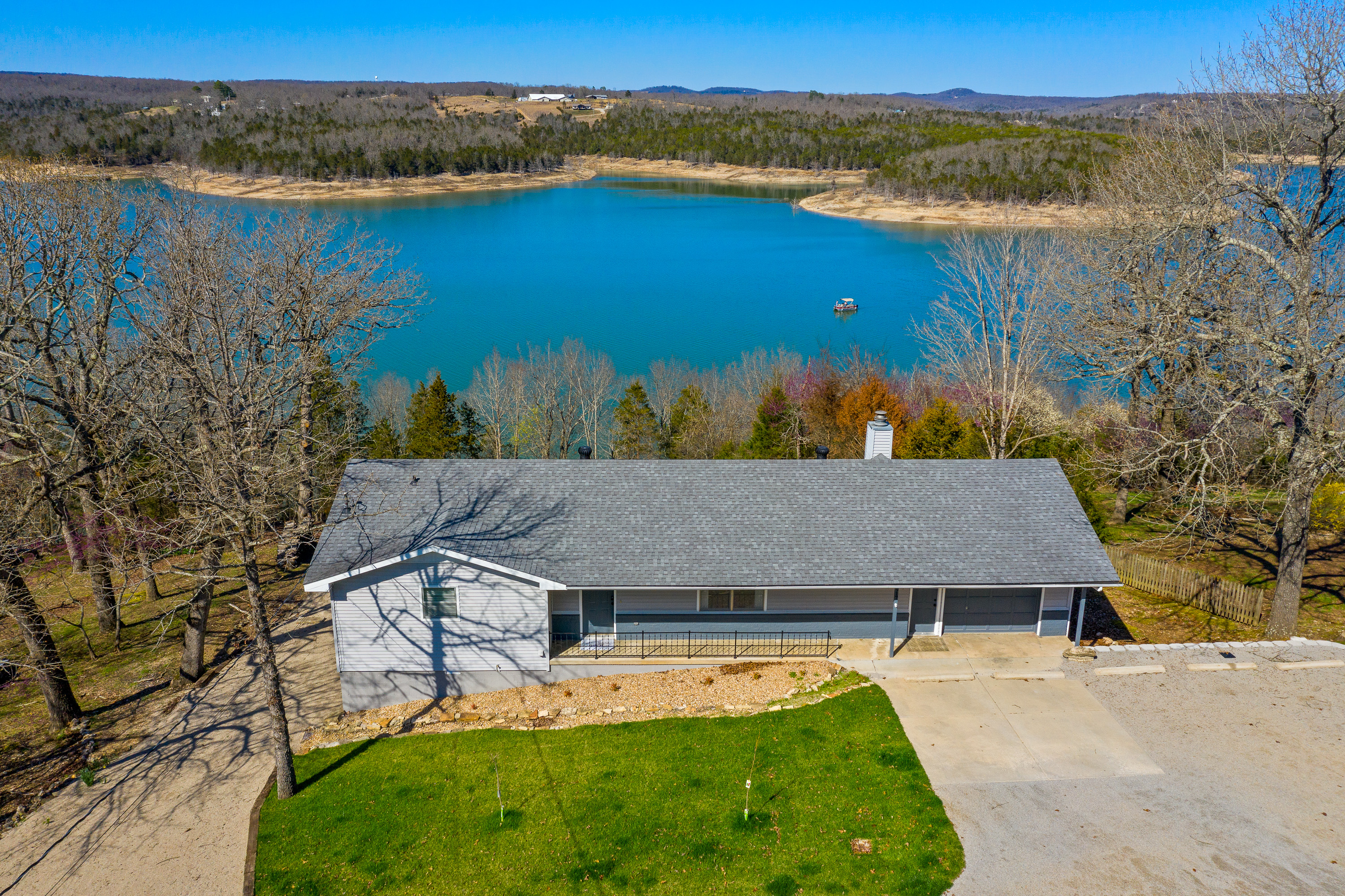 The View on Bull Shoals Lake!