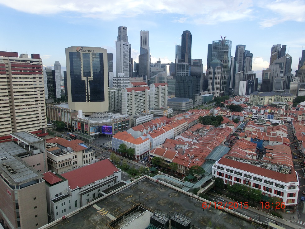 Centre of Chinatown.