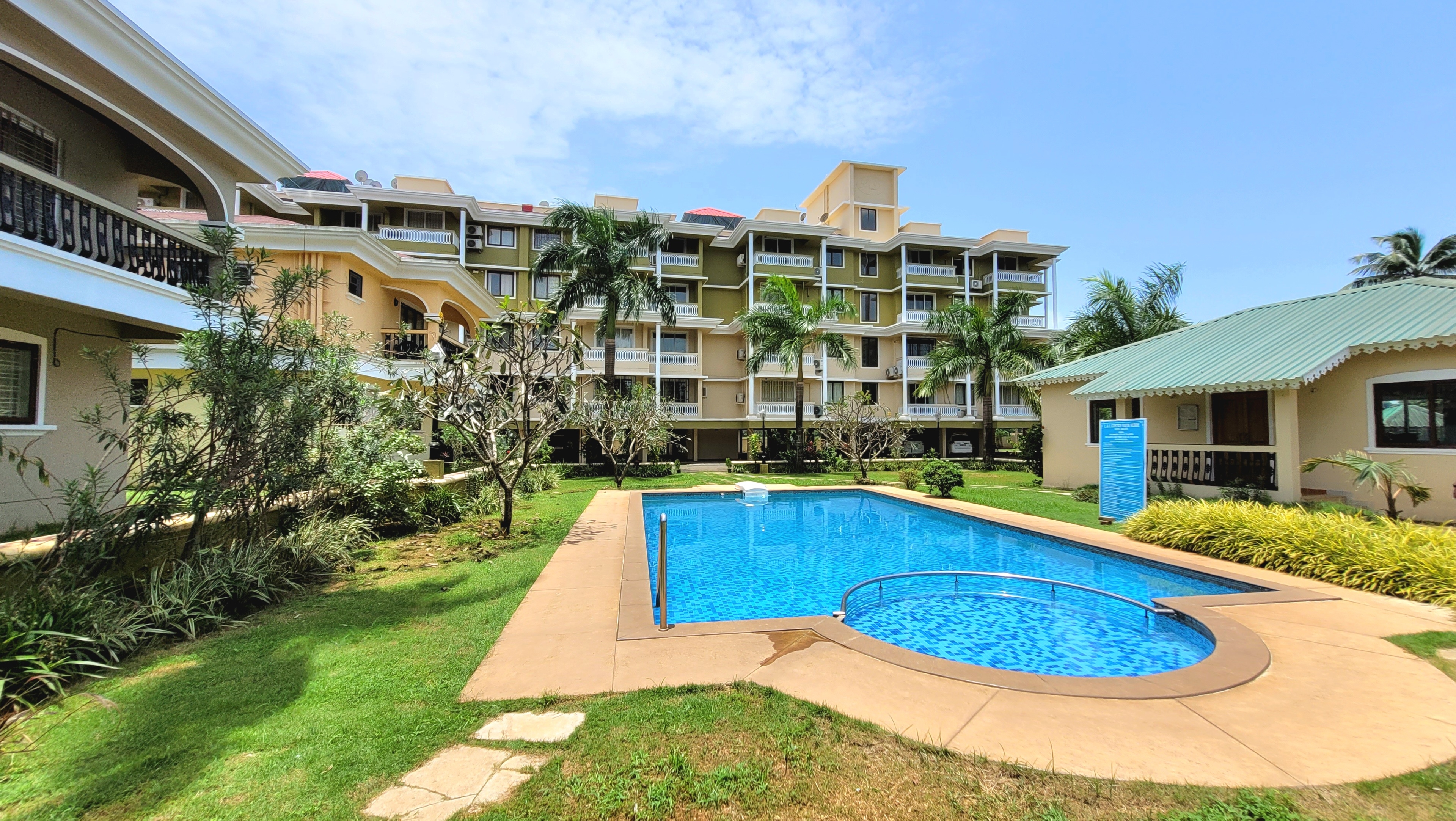 Visão Verde in VARCA (2BHK/Close toBeach/Cleaning)
