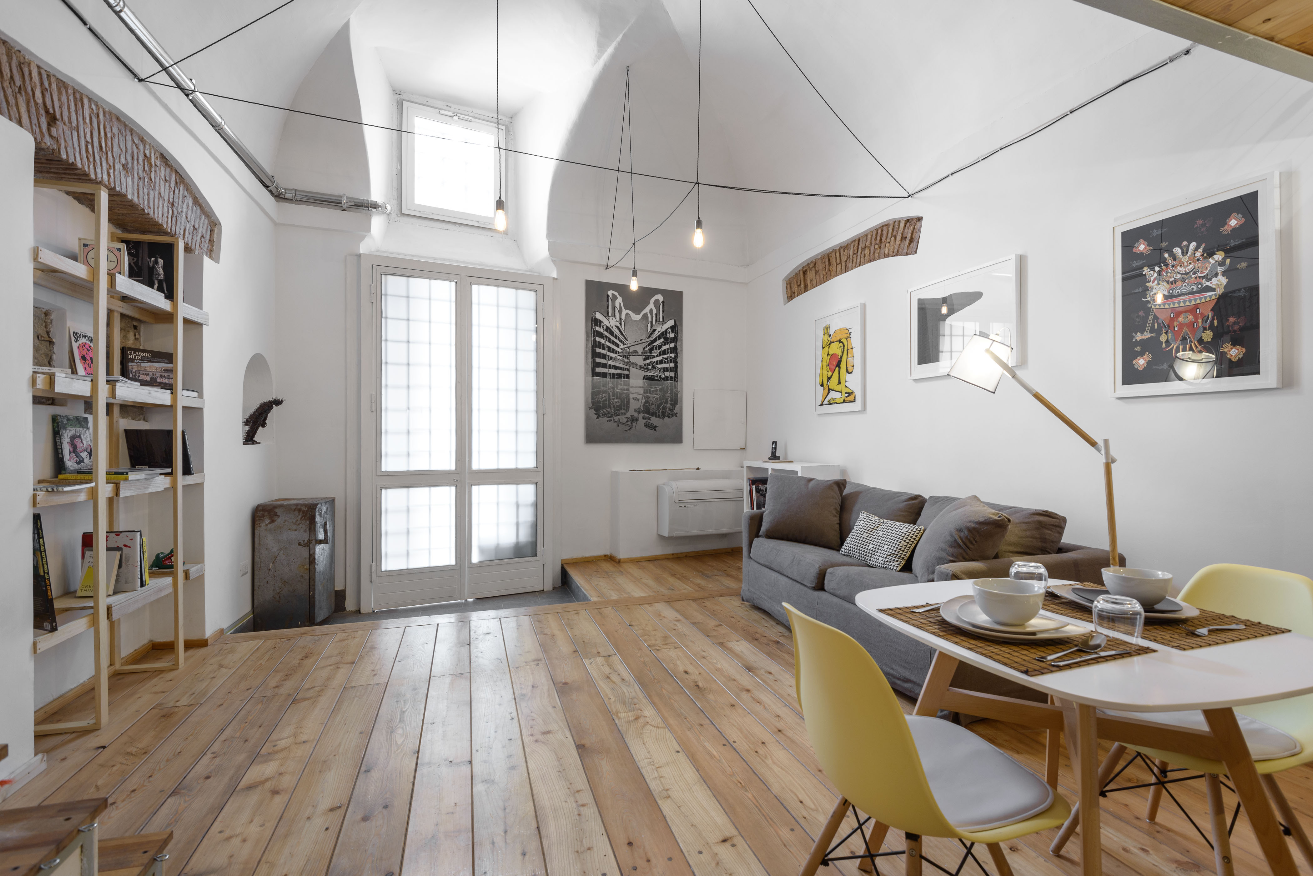 Loft in ex-stables of ancient palace