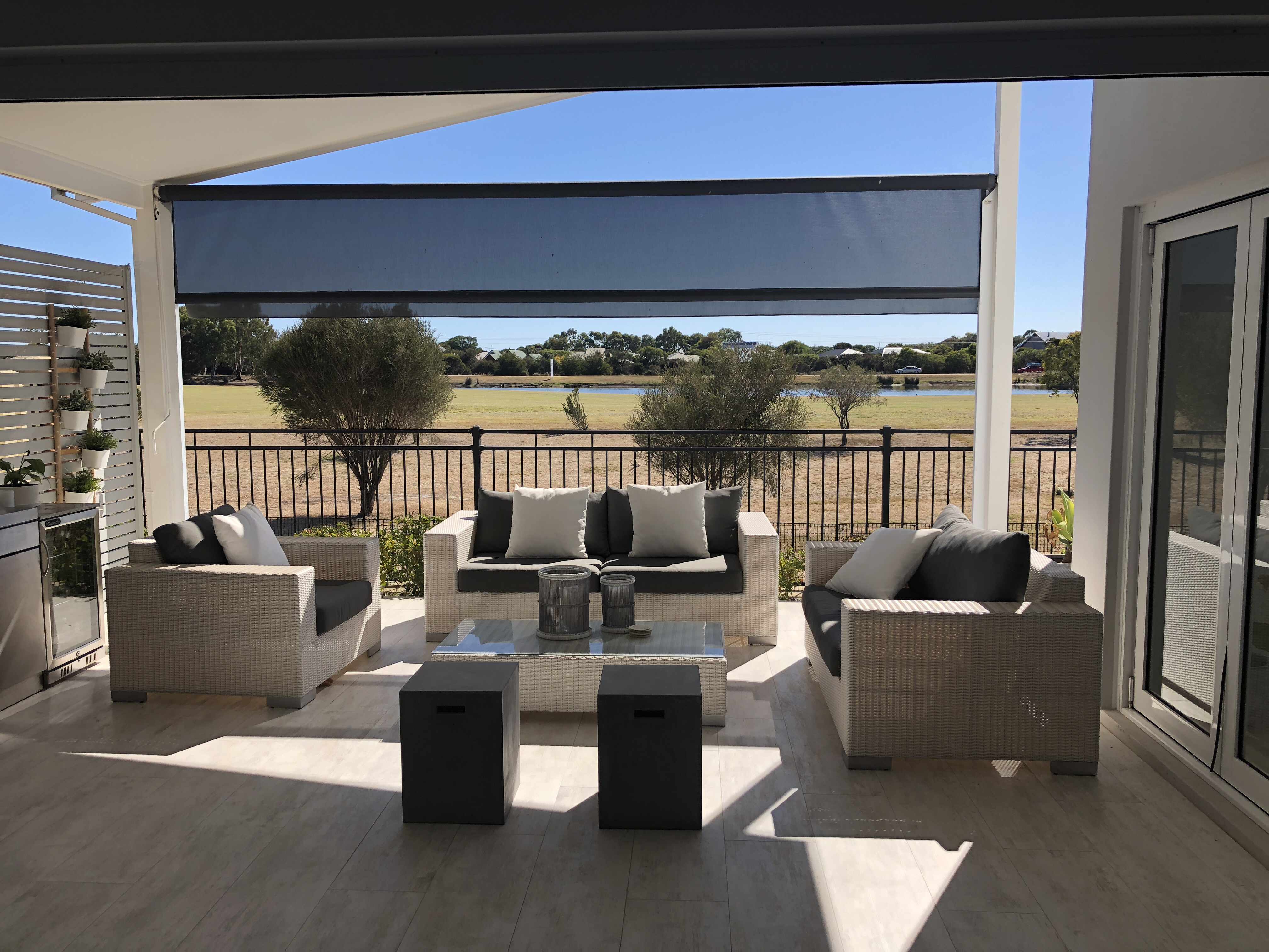Spacious house overlooking the golf course