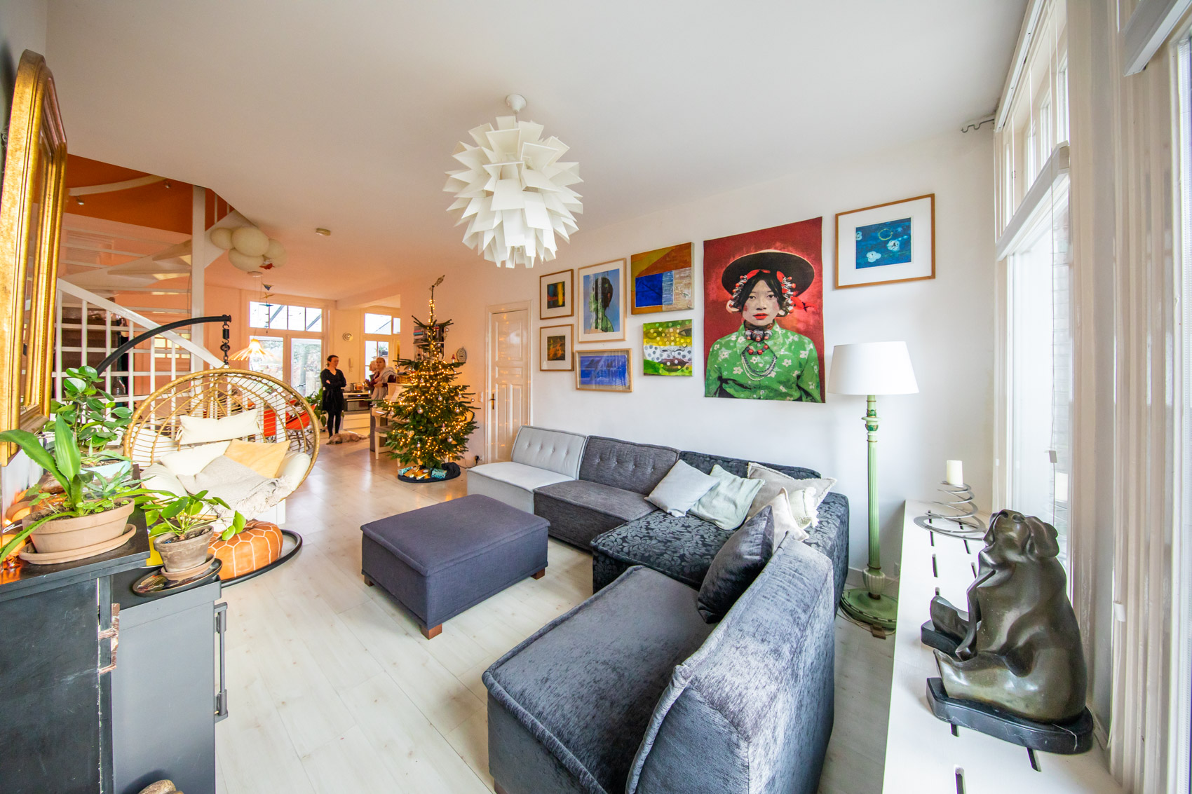 Spacious house garden walk through park to centre — Amsterdam stay