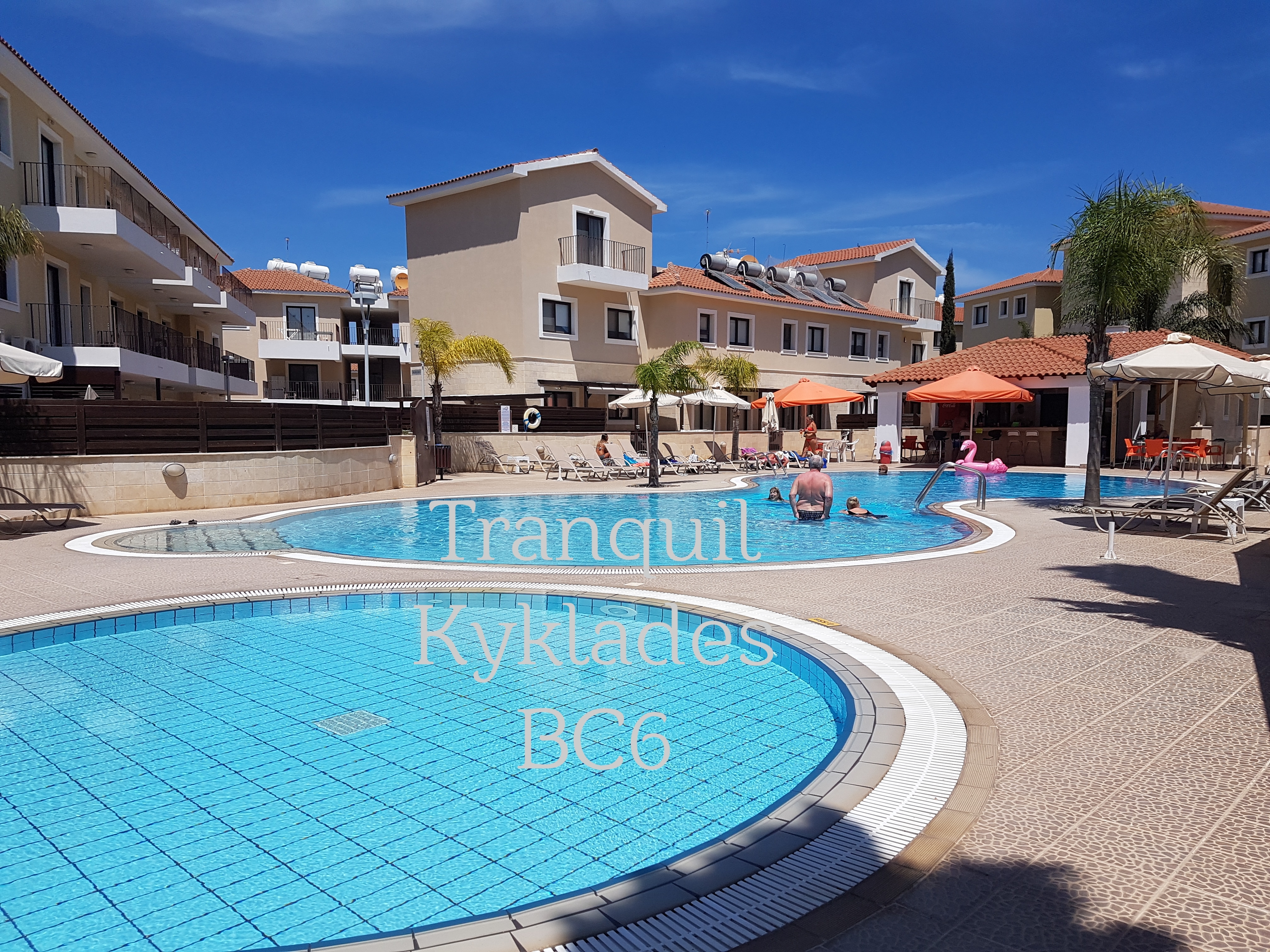 Walk to beach/pool Tranquil Kyklades BC6