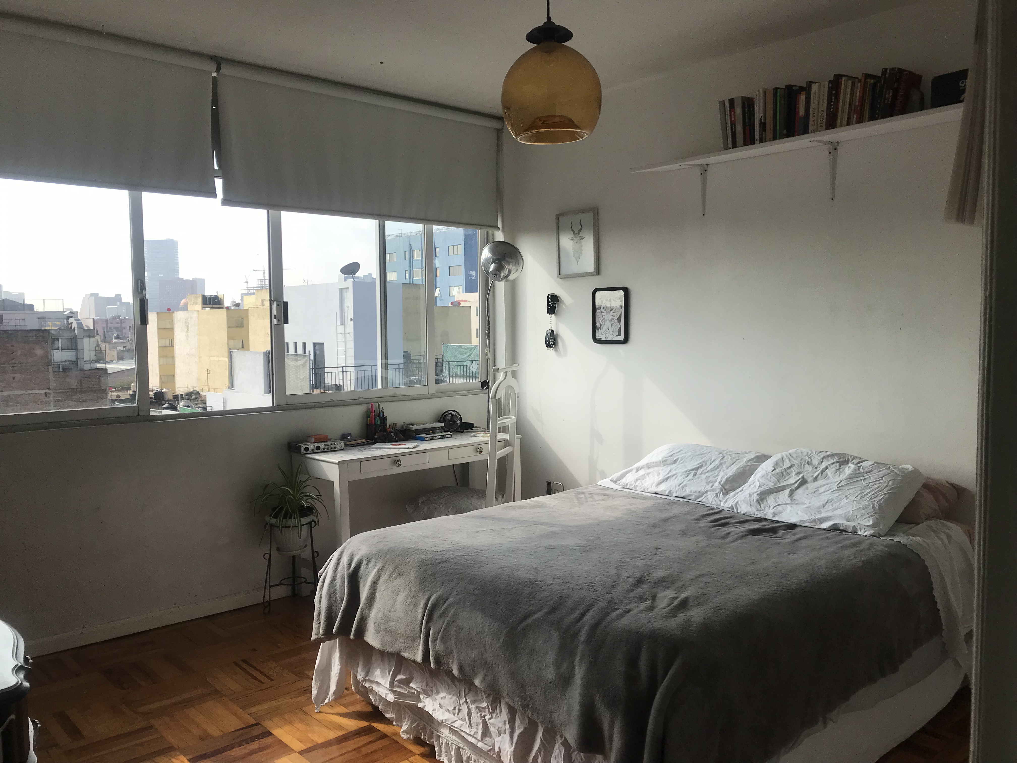 Espaciosa habitación en un barrio clásico mexicano in Cuauhtémoc, Mexico City