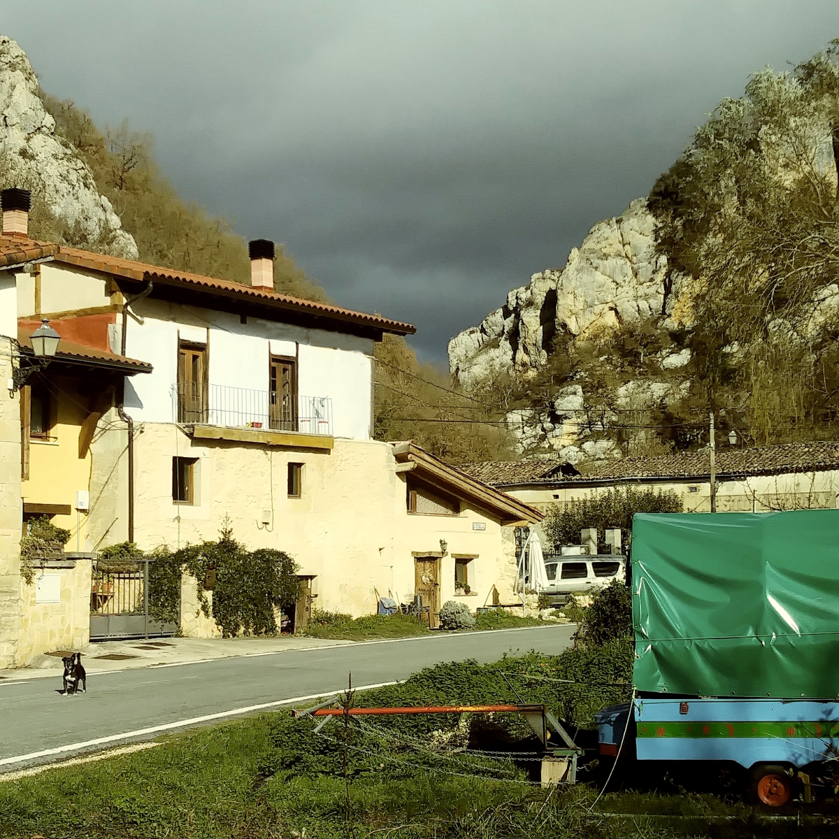 Traditional Basque Farm House in Arraia-Maeztu, Euskadi