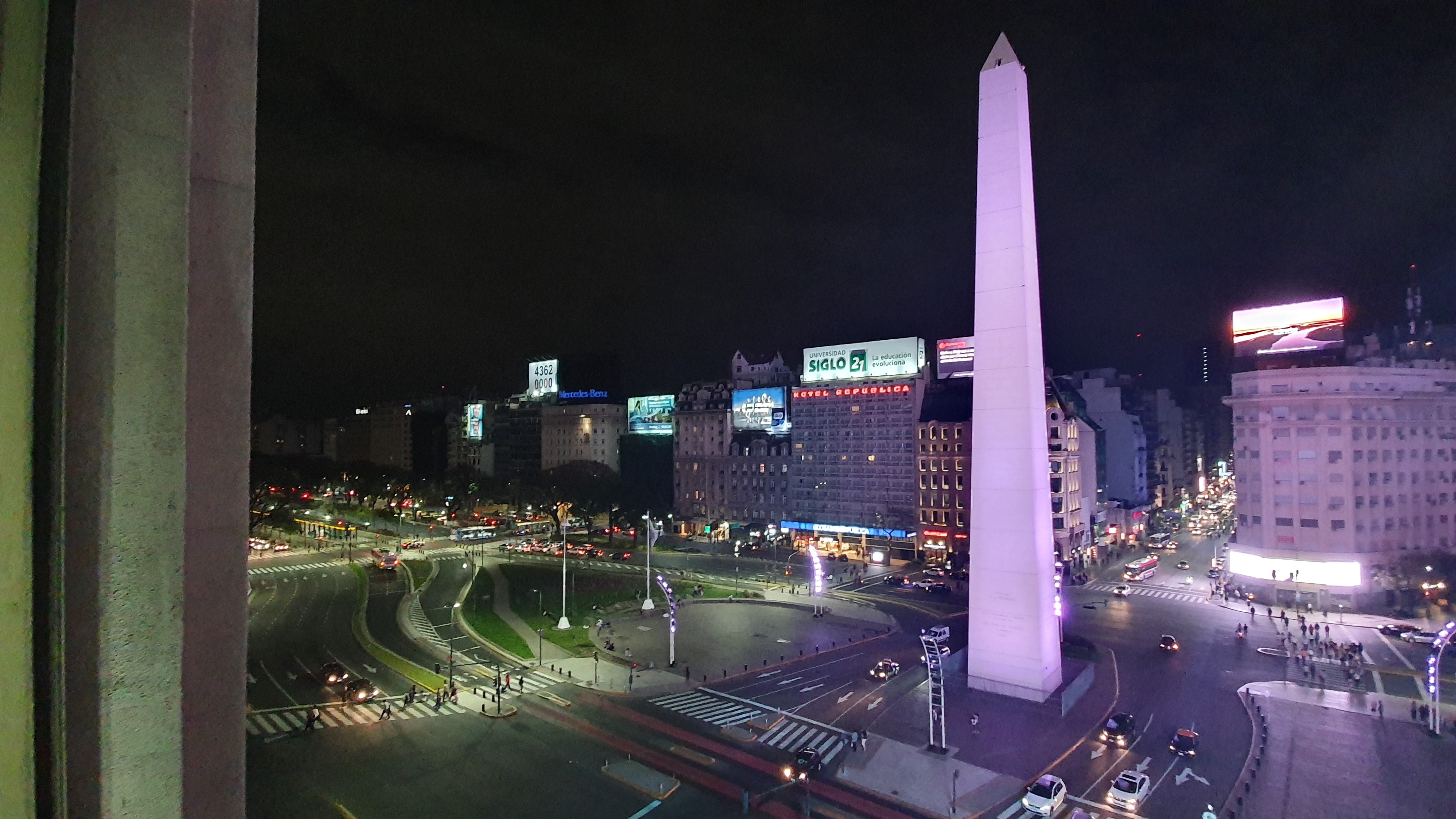 Departamento frente al Obelisco