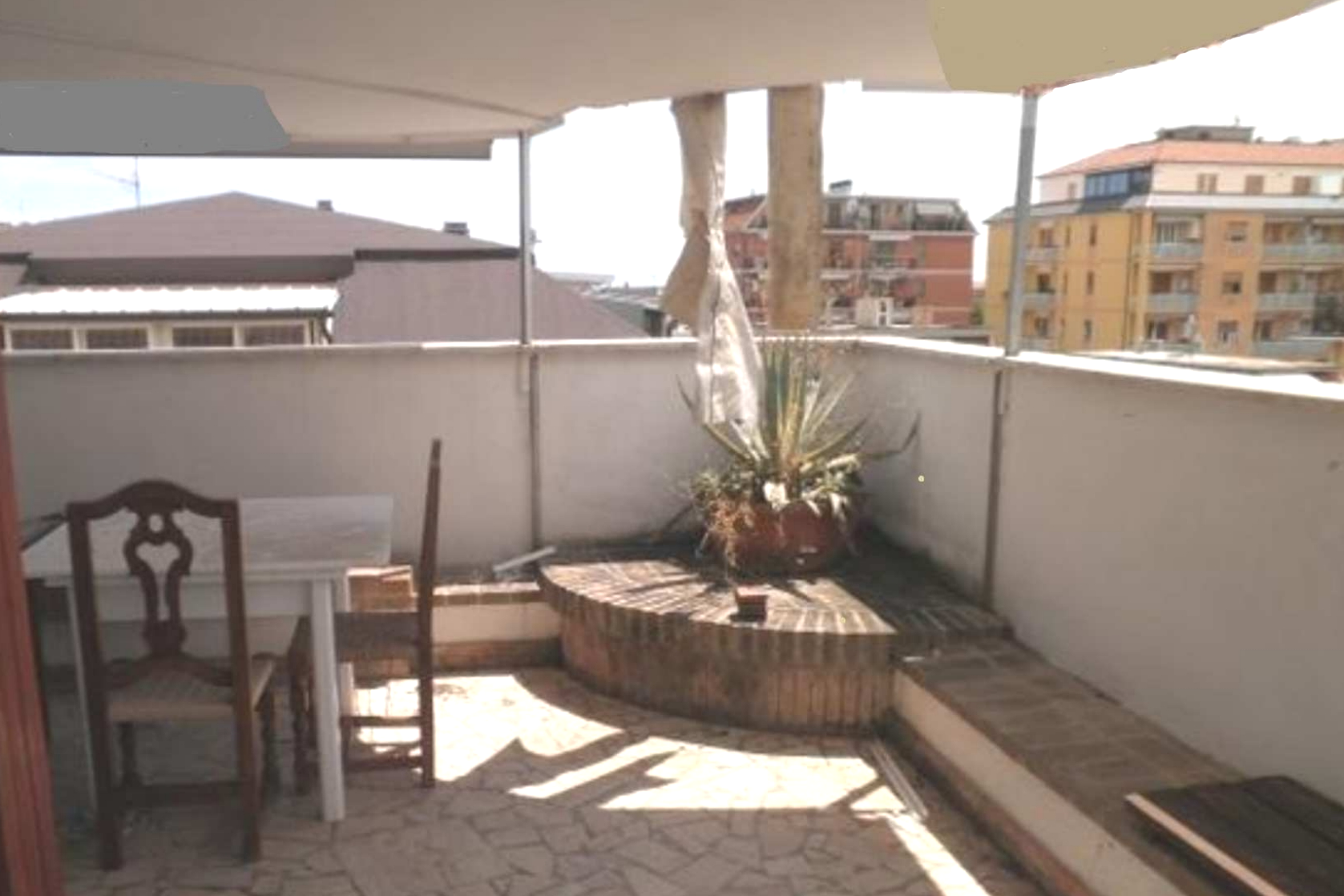 On the terrace of San Benedetto, paradise exists!
