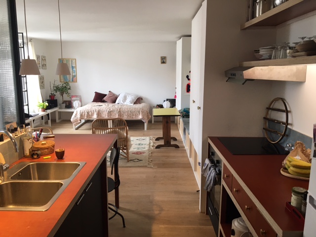 Charming and bright 42m2 studio of 42m2