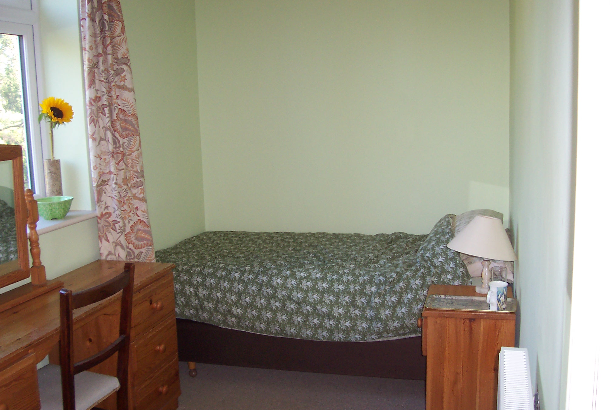 Quiet + peaceful garden view single, near hospital in Horfield, Bristol