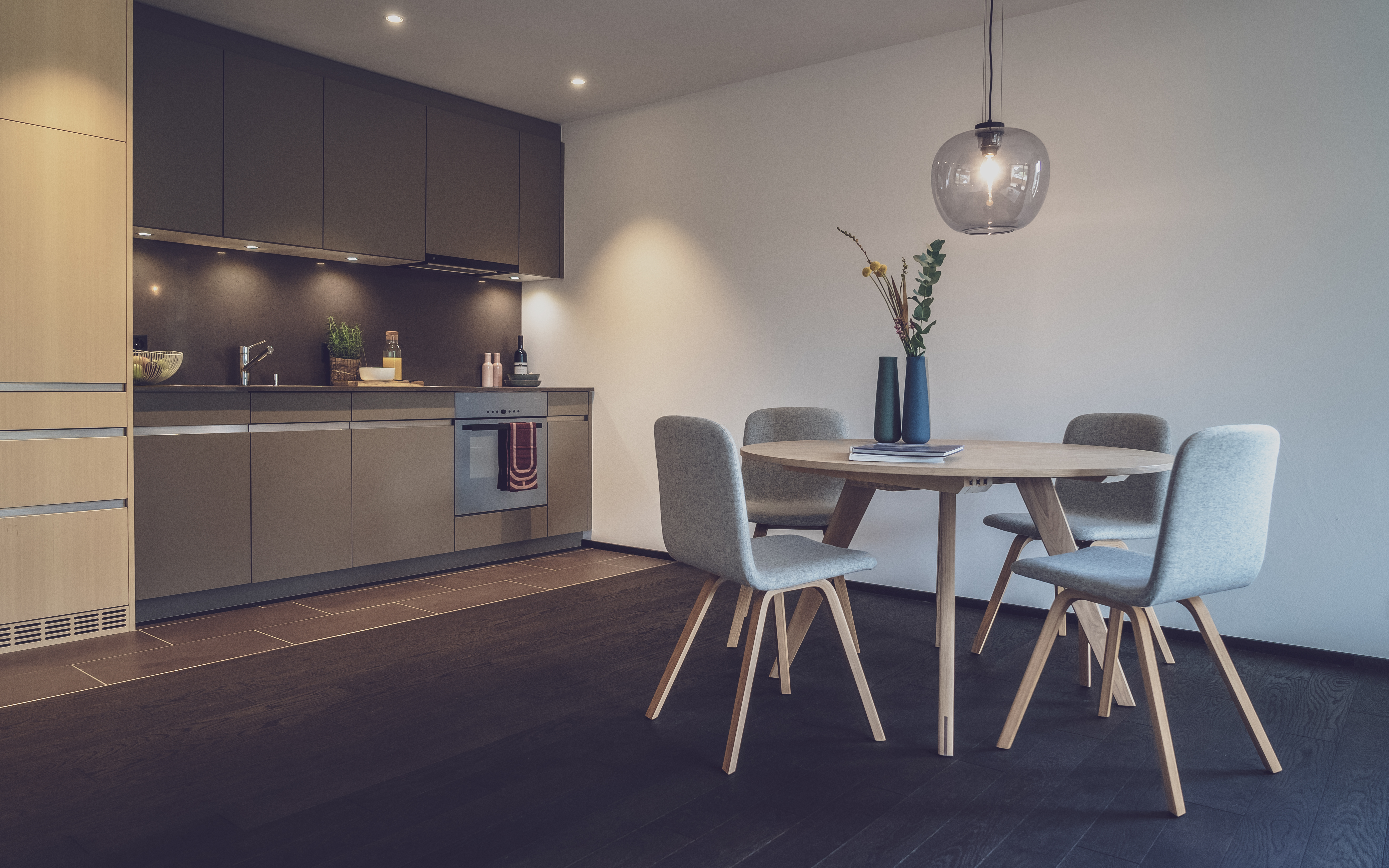 New & modern 2.5 room apartment with ski-in