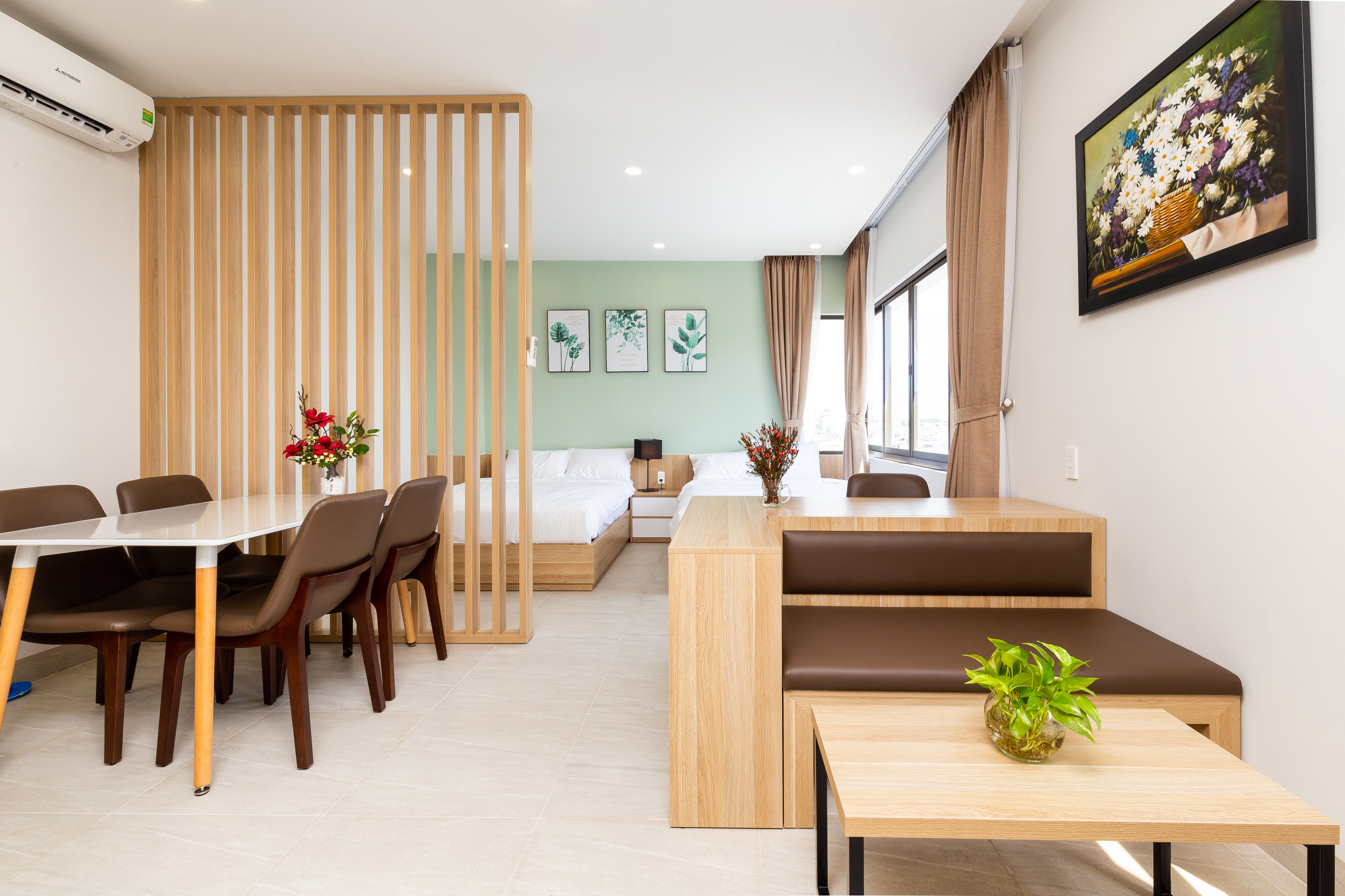2 beds Apartment near airport