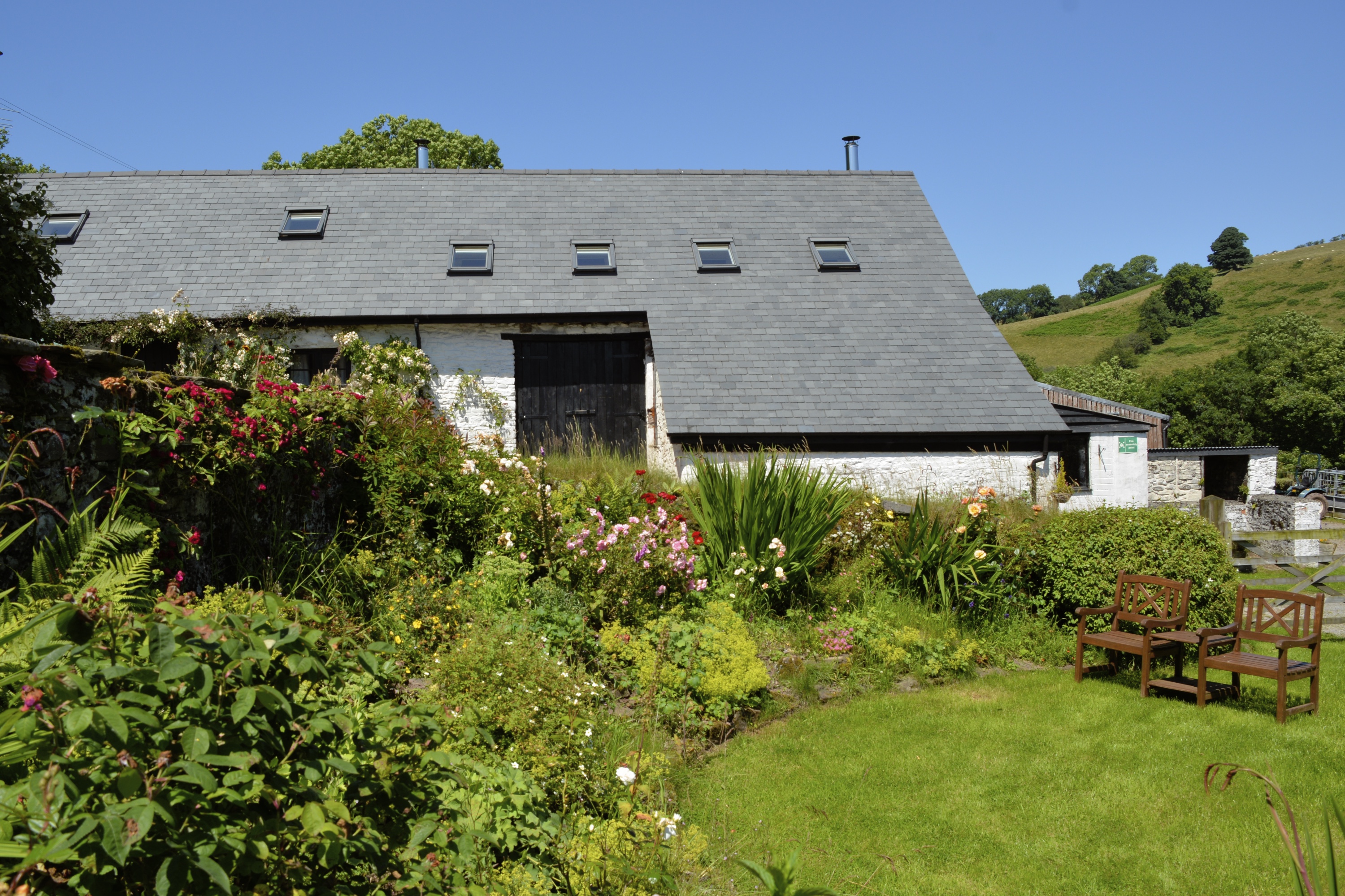 Romantic Barn Loft on a Welsh Hill Farm