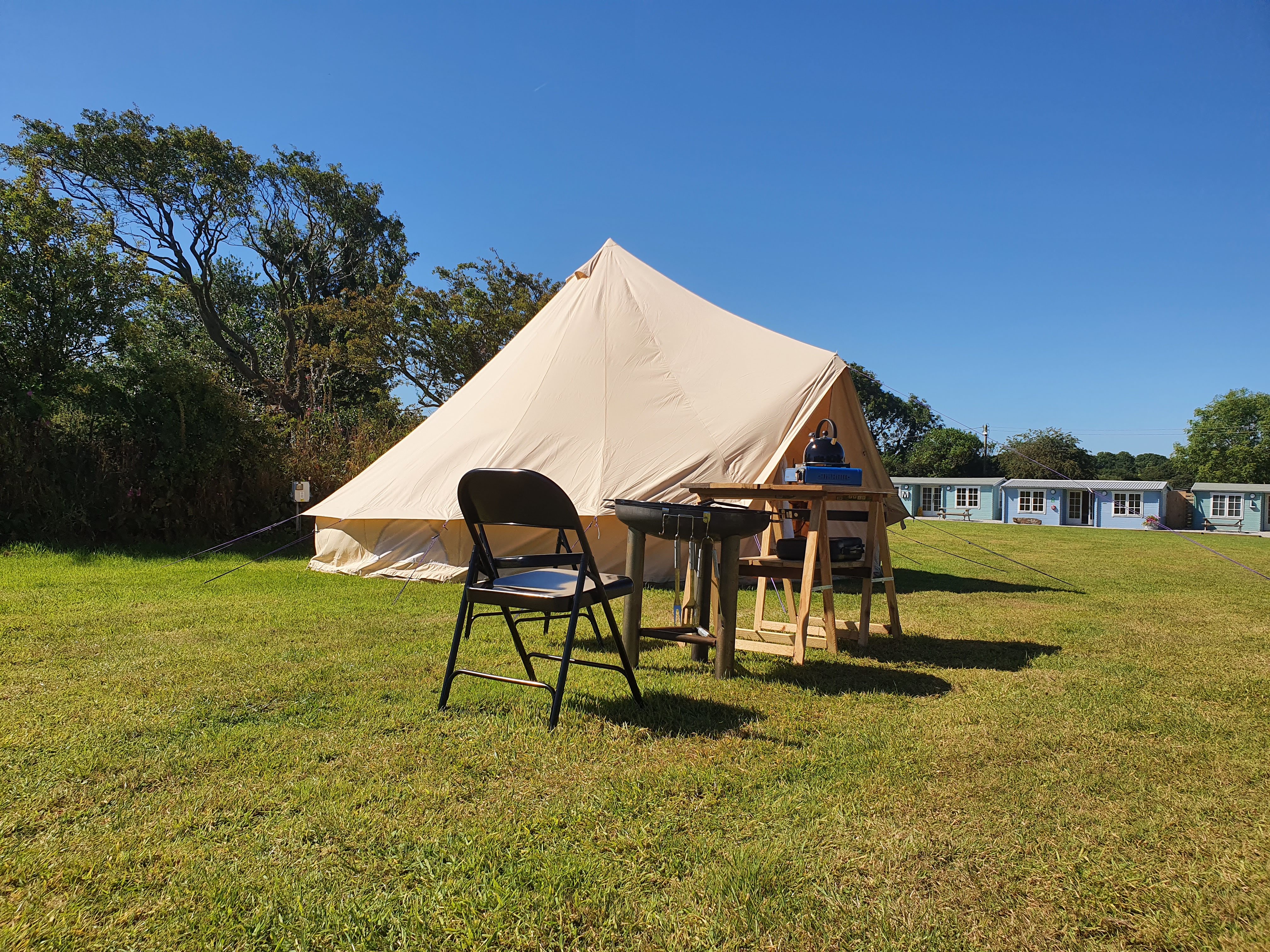 Well Located family Run Cornish Grass Pitch +ehu - Campsites for Rent in  Penstraze, England, United Kingdom